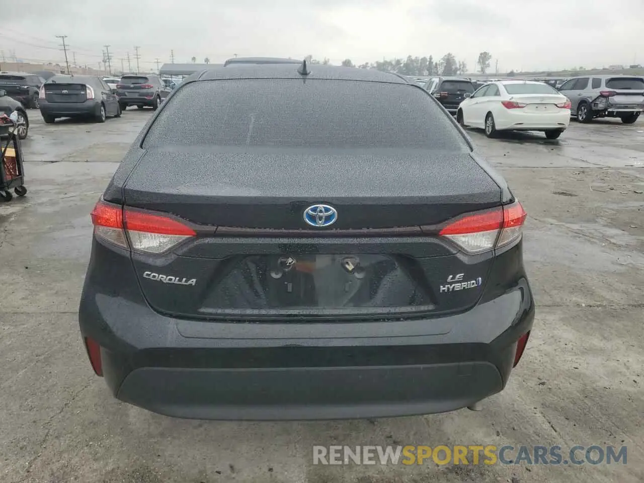 6 fotografías del automóvil dañado JTDBCMFE3R3040935 TOYOTA COROLLA 2024
