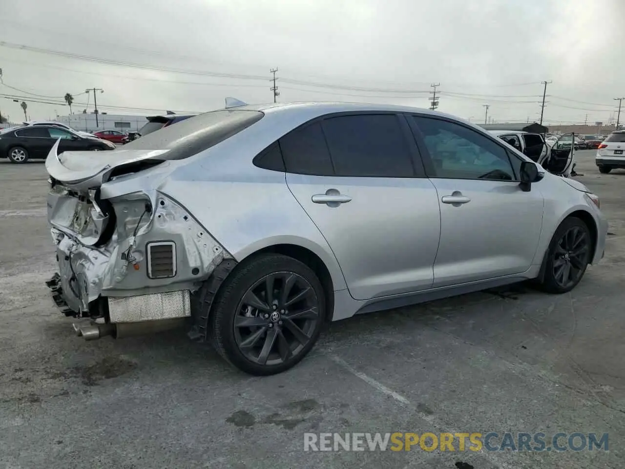 3 fotografías del automóvil dañado JTDBCMFE3R3041115 TOYOTA COROLLA 2024