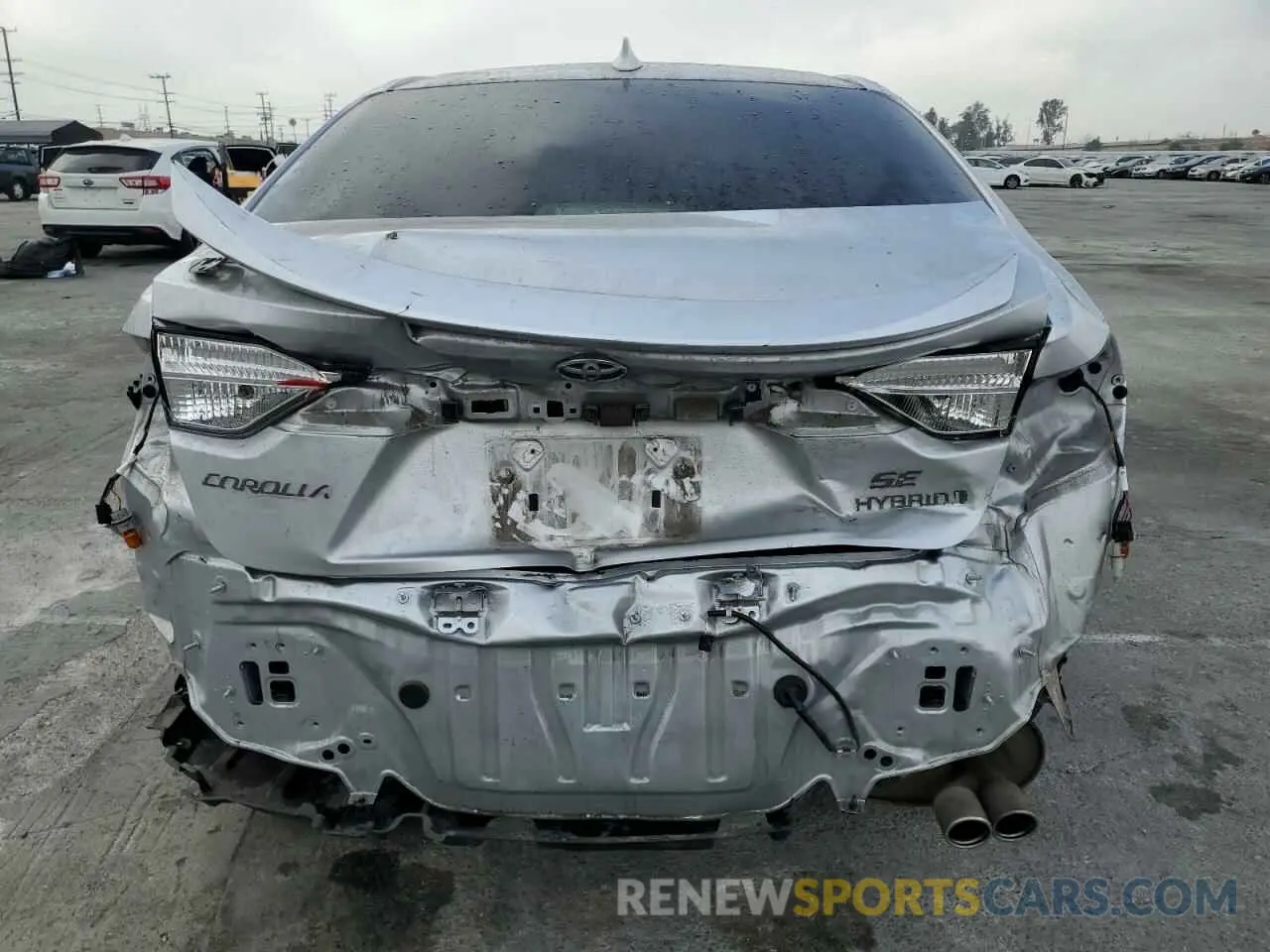 6 fotografías del automóvil dañado JTDBCMFE3R3041115 TOYOTA COROLLA 2024