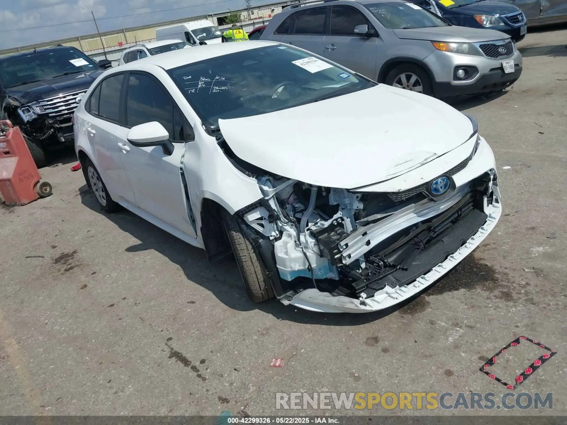 1 fotografías del automóvil dañado JTDBCMFE3R3065804 TOYOTA COROLLA 2024