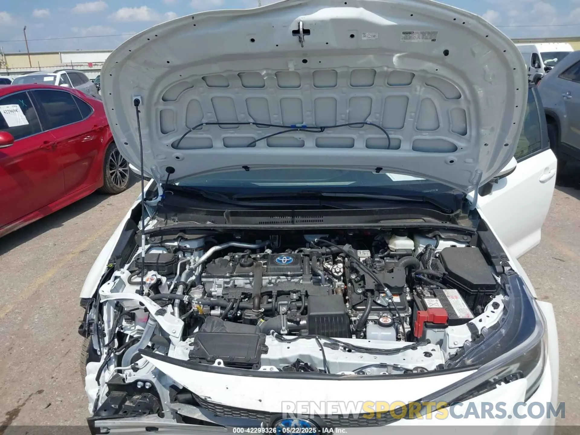 10 fotografías del automóvil dañado JTDBCMFE3R3065804 TOYOTA COROLLA 2024