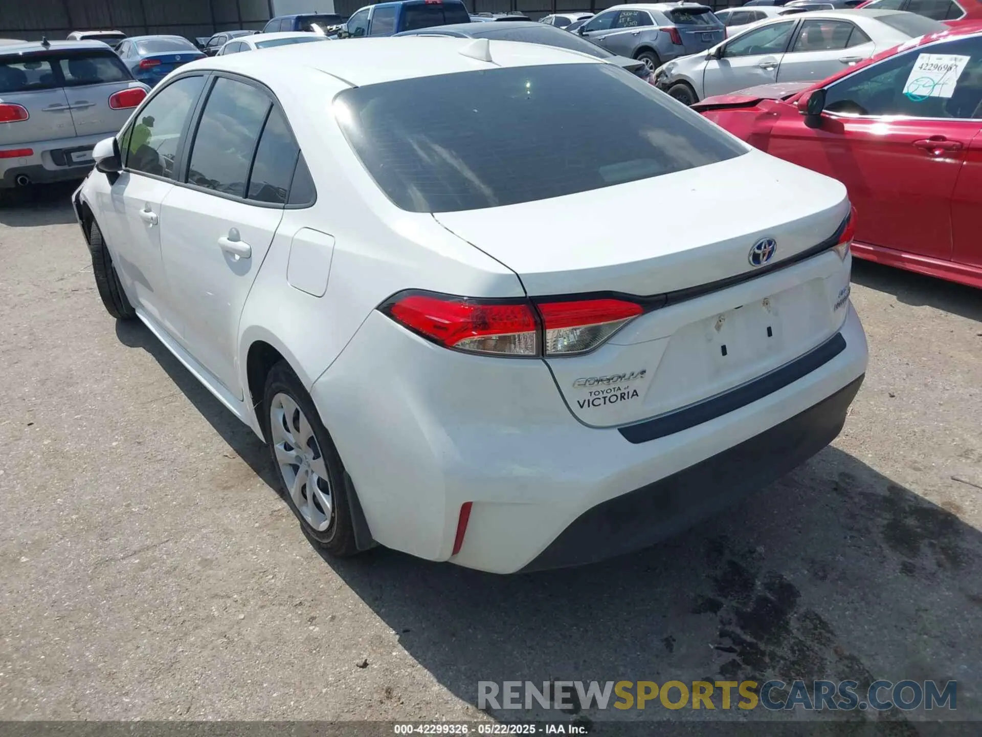 3 fotografías del automóvil dañado JTDBCMFE3R3065804 TOYOTA COROLLA 2024