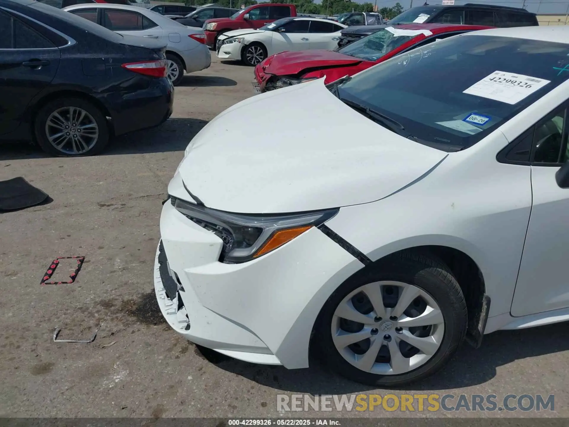 6 fotografías del automóvil dañado JTDBCMFE3R3065804 TOYOTA COROLLA 2024