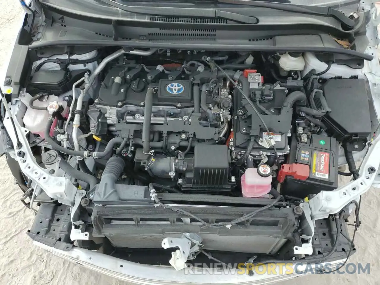 11 fotografías del automóvil dañado JTDBCMFE3RJ016954 TOYOTA COROLLA 2024