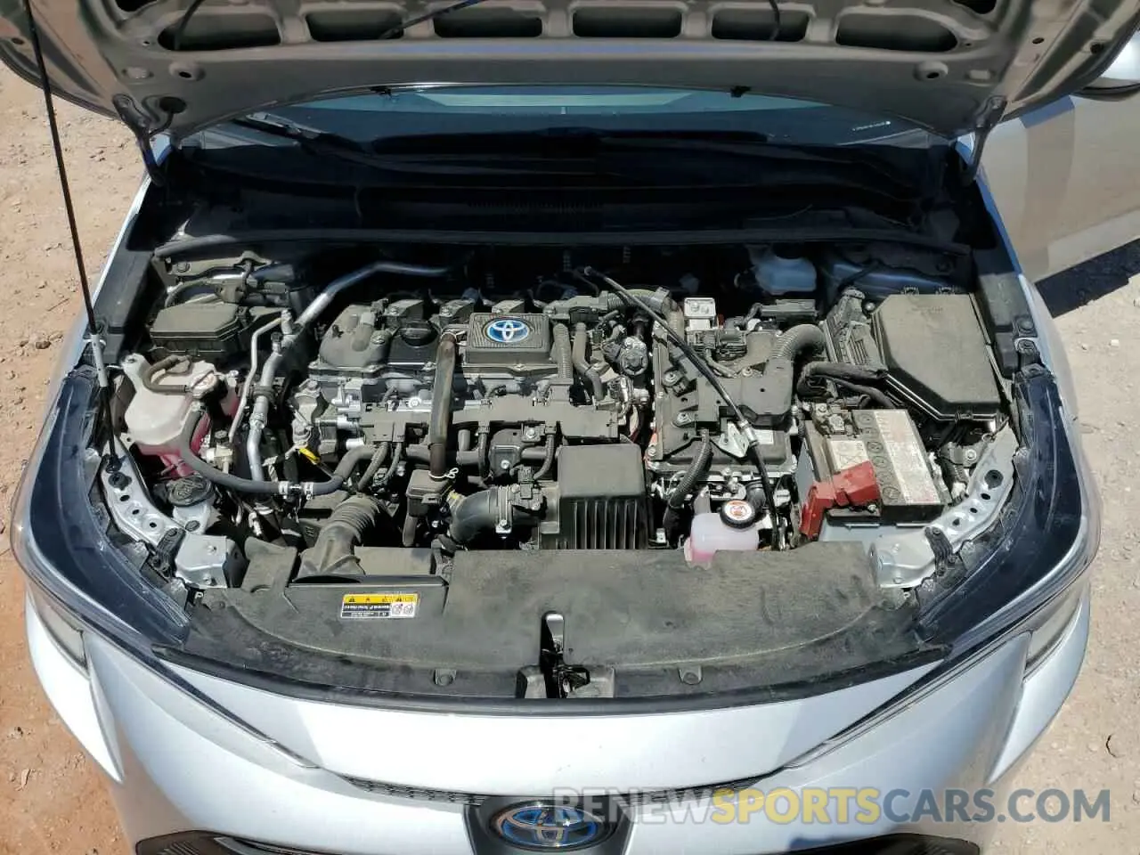 11 fotografías del automóvil dañado JTDBCMFE3RJ034208 TOYOTA COROLLA 2024