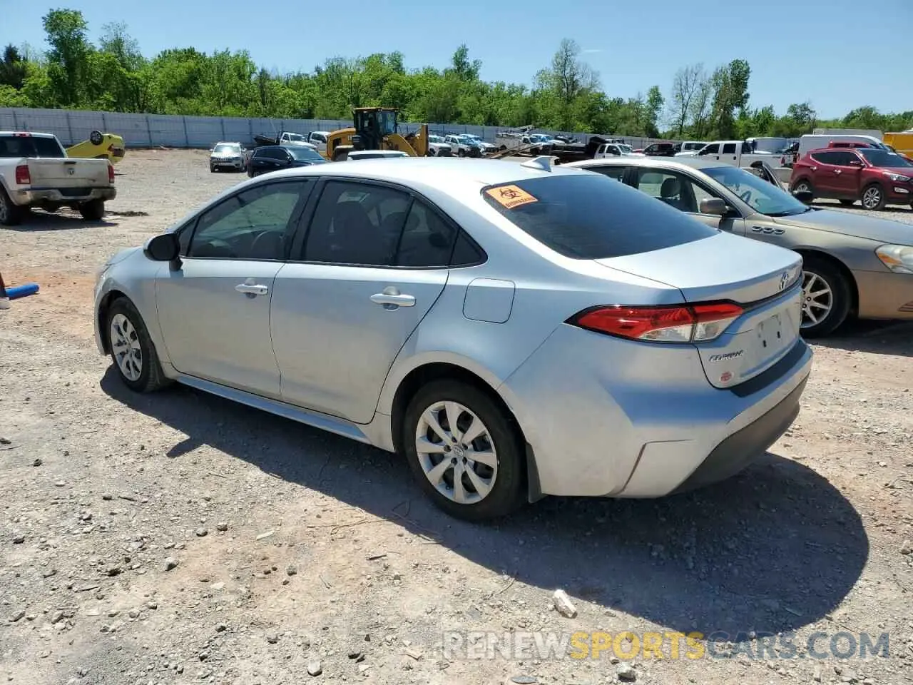 2 fotografías del automóvil dañado JTDBCMFE3RJ034208 TOYOTA COROLLA 2024