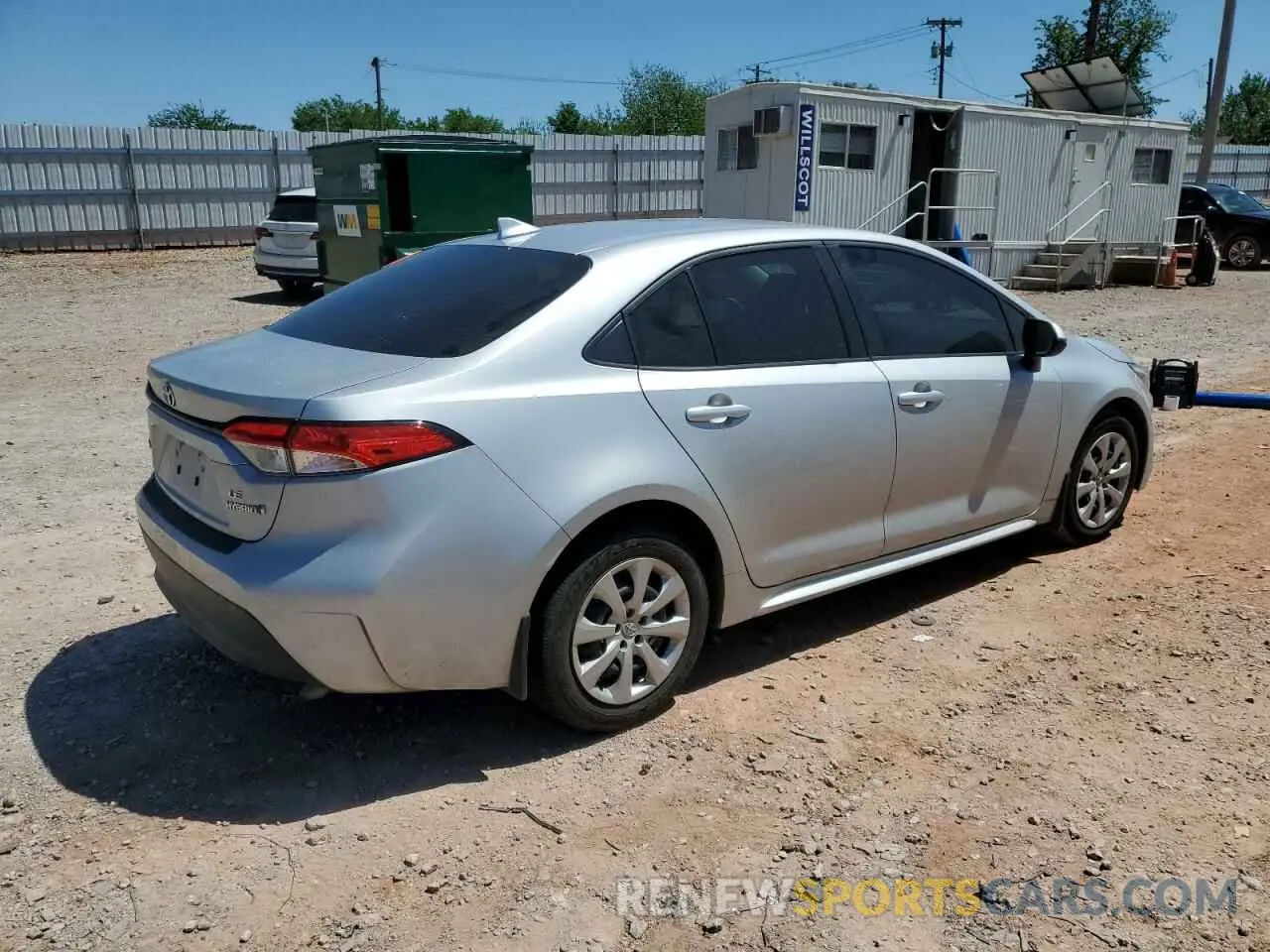 3 fotografías del automóvil dañado JTDBCMFE3RJ034208 TOYOTA COROLLA 2024