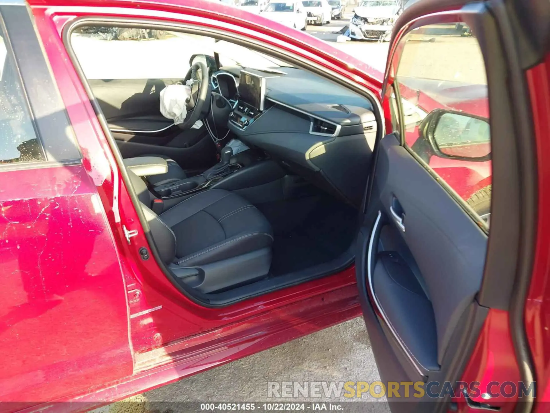 5 fotografías del automóvil dañado JTDBCMFE3RJ034211 TOYOTA COROLLA 2024