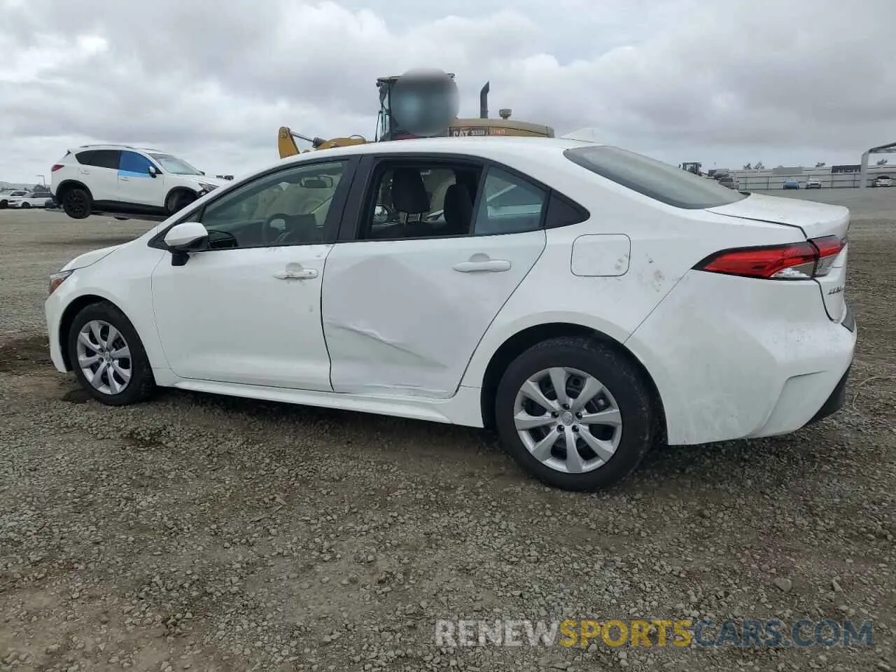 2 fotografías del automóvil dañado JTDBCMFE4R3038580 TOYOTA COROLLA 2024