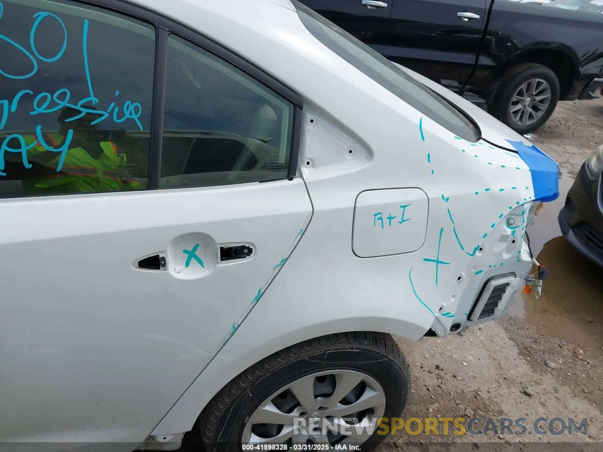 21 fotografías del automóvil dañado JTDBCMFE4R3040989 TOYOTA COROLLA 2024