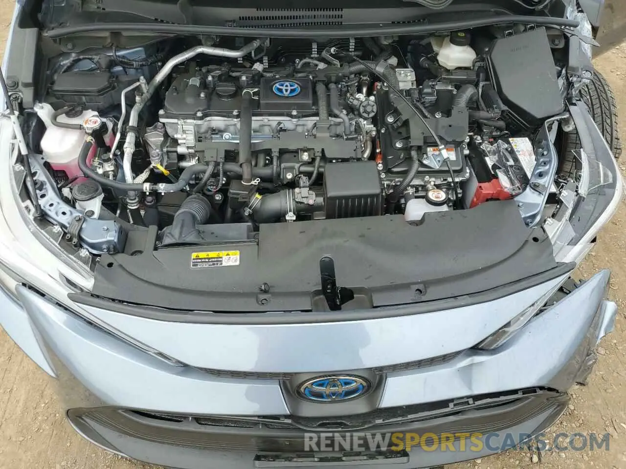 11 fotografías del automóvil dañado JTDBCMFE4R3041737 TOYOTA COROLLA 2024