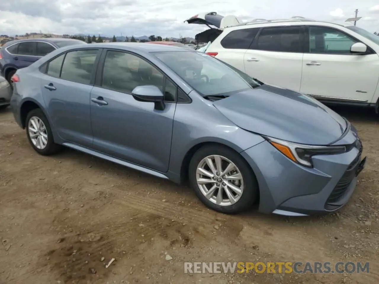 4 fotografías del automóvil dañado JTDBCMFE4R3041737 TOYOTA COROLLA 2024