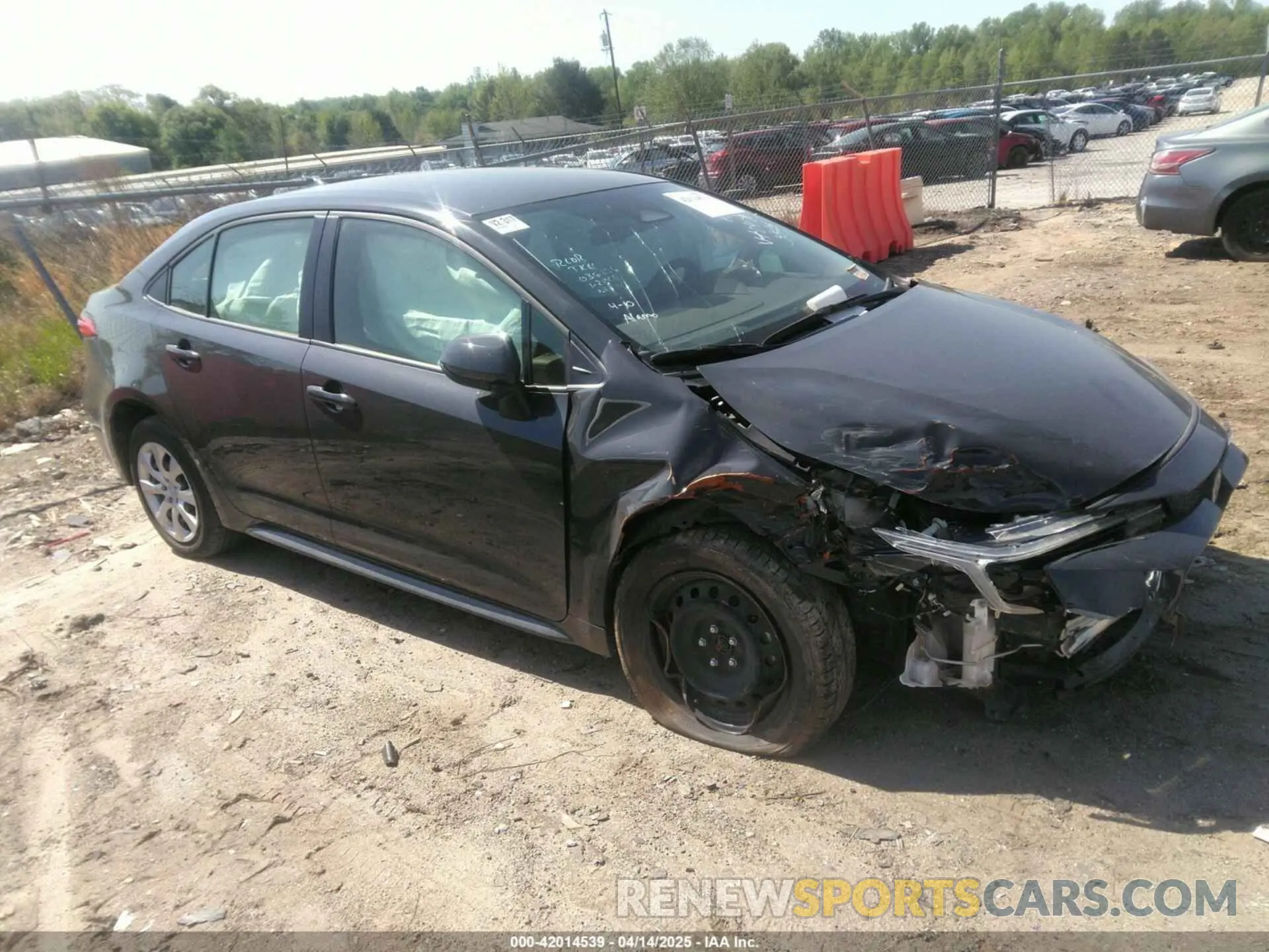 1 fotografías del automóvil dañado JTDBCMFE4R3041785 TOYOTA COROLLA 2024