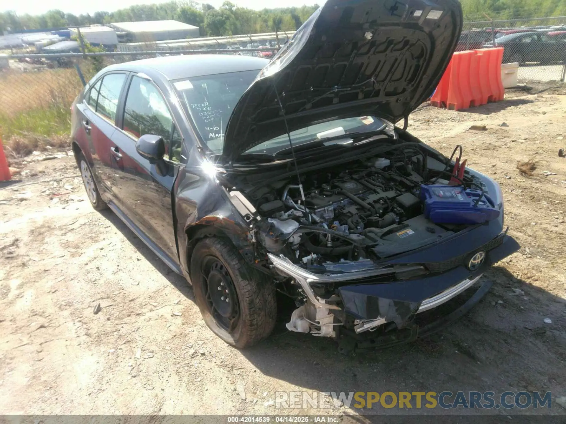 6 fotografías del automóvil dañado JTDBCMFE4R3041785 TOYOTA COROLLA 2024