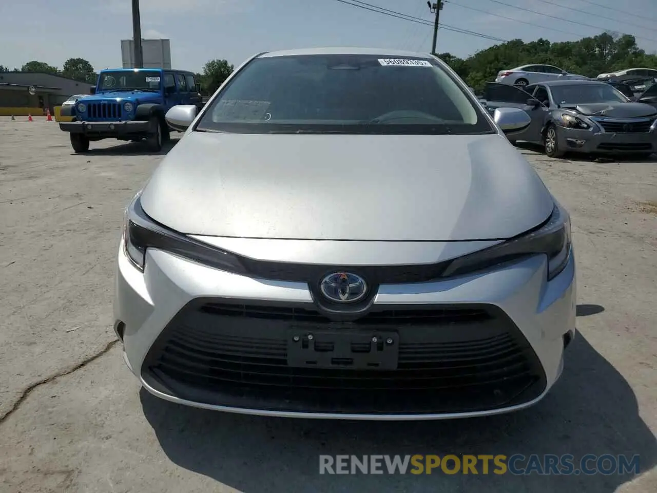 5 fotografías del automóvil dañado JTDBCMFE4RJ017403 TOYOTA COROLLA 2024