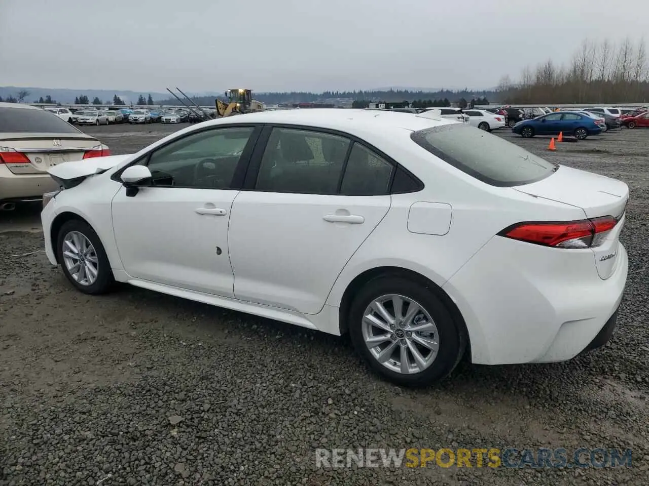 2 fotografías del automóvil dañado JTDBCMFE4RJ026313 TOYOTA COROLLA 2024