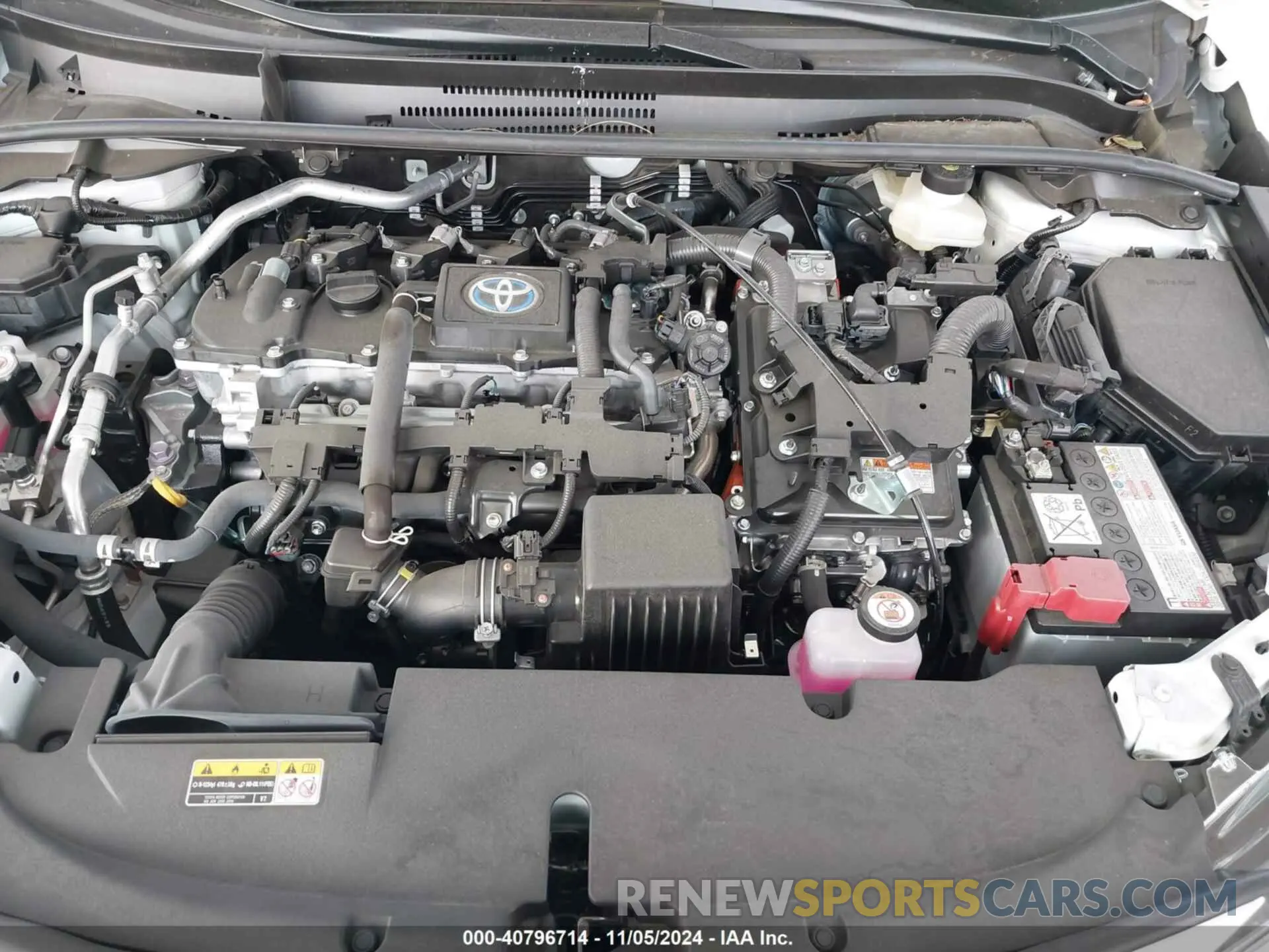 10 fotografías del automóvil dañado JTDBCMFE4RJ029955 TOYOTA COROLLA 2024
