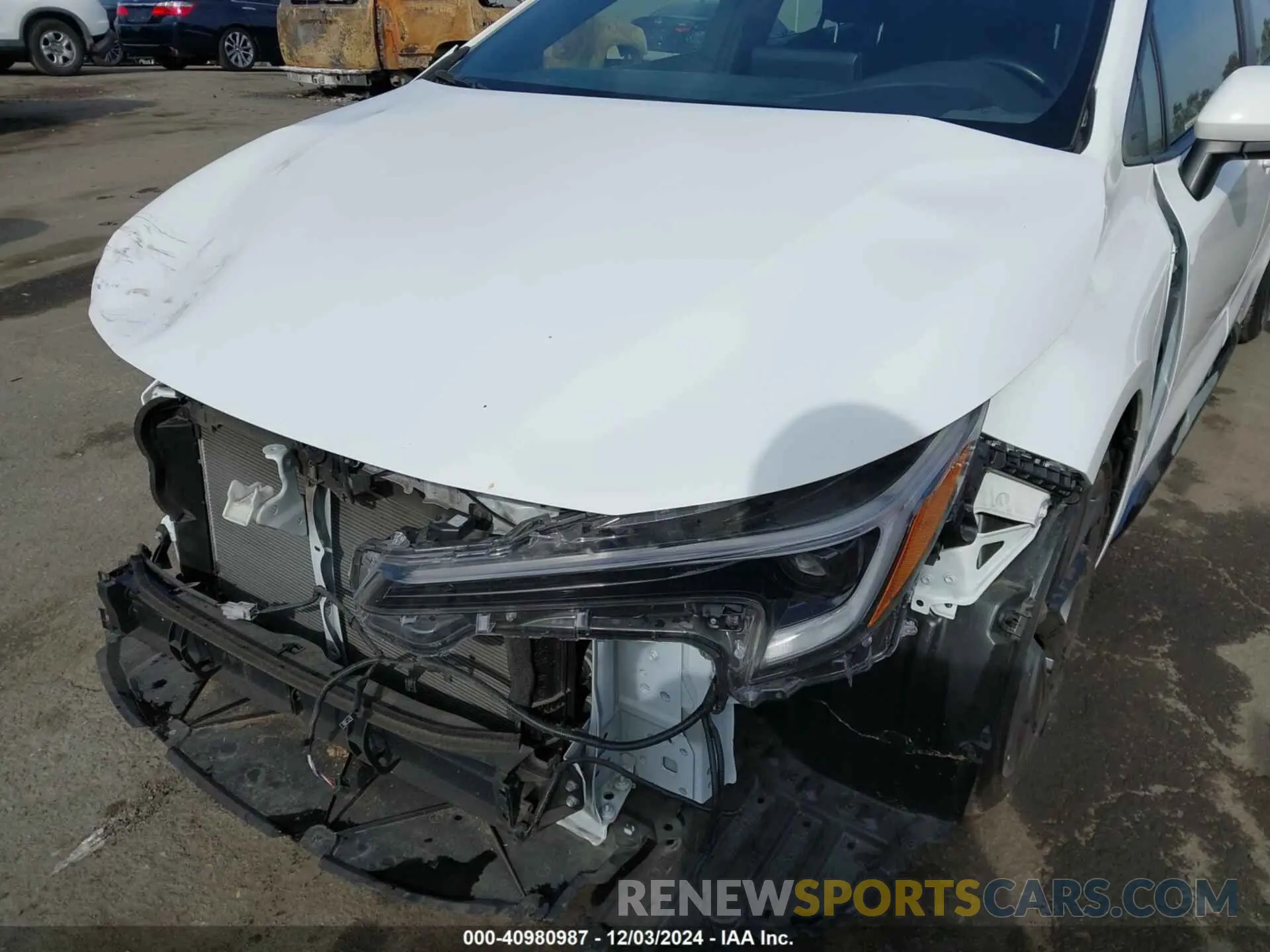 18 fotografías del automóvil dañado JTDBCMFE5R3037180 TOYOTA COROLLA 2024