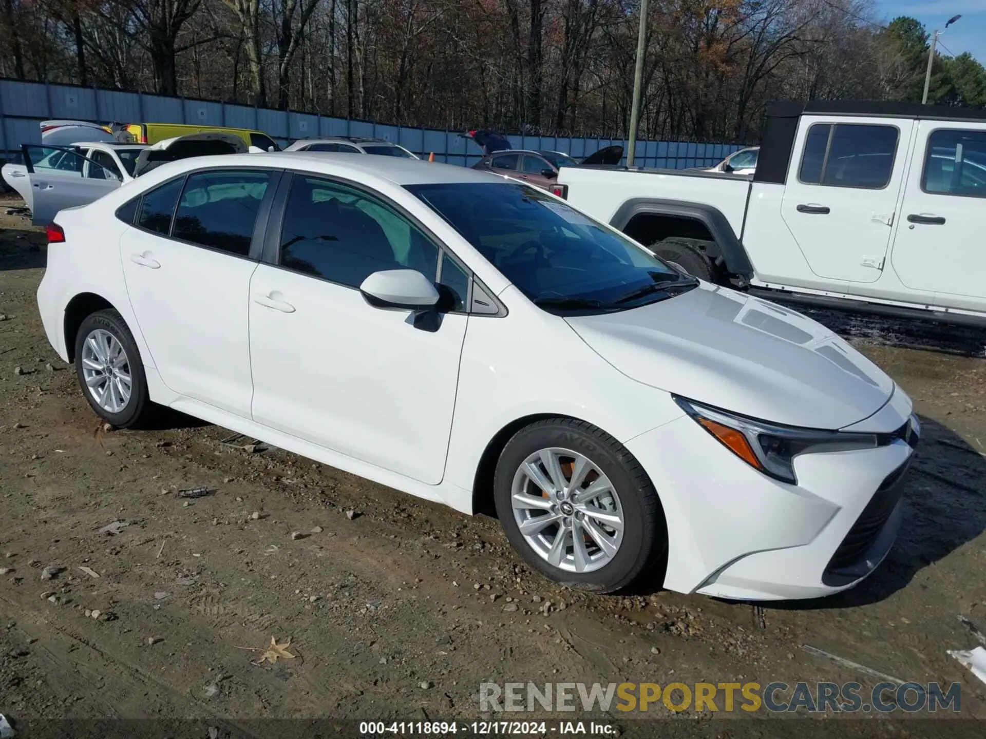 1 fotografías del automóvil dañado JTDBCMFE5R3039589 TOYOTA COROLLA 2024