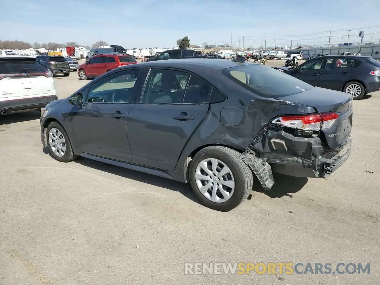 2 fotografías del automóvil dañado JTDBCMFE5R3044369 TOYOTA COROLLA 2024
