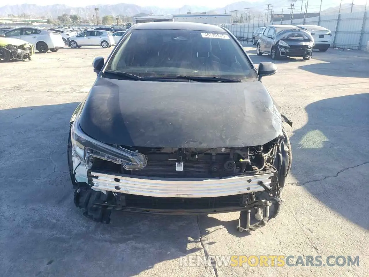 5 fotografías del automóvil dañado JTDBCMFE5R3044968 TOYOTA COROLLA 2024