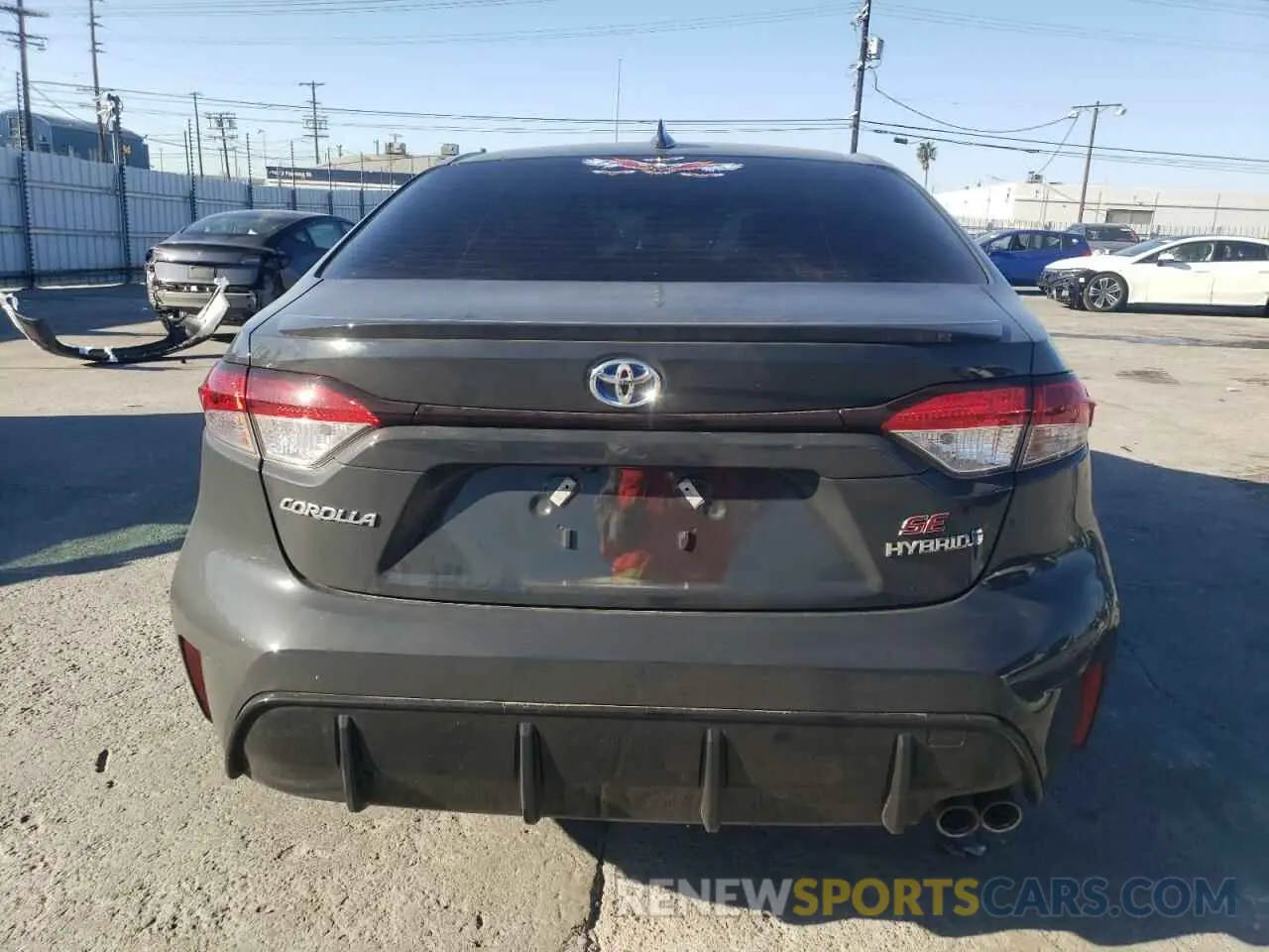 6 fotografías del automóvil dañado JTDBCMFE5R3044968 TOYOTA COROLLA 2024