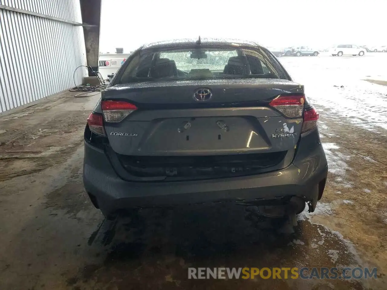 6 fotografías del automóvil dañado JTDBCMFE5R3046218 TOYOTA COROLLA 2024