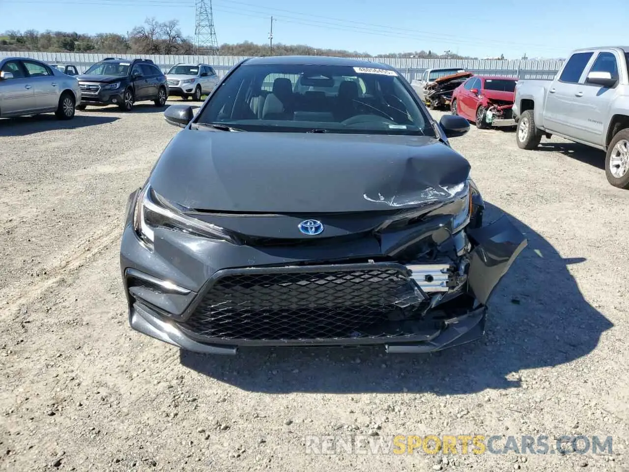 5 fotografías del automóvil dañado JTDBCMFE5R3046462 TOYOTA COROLLA 2024