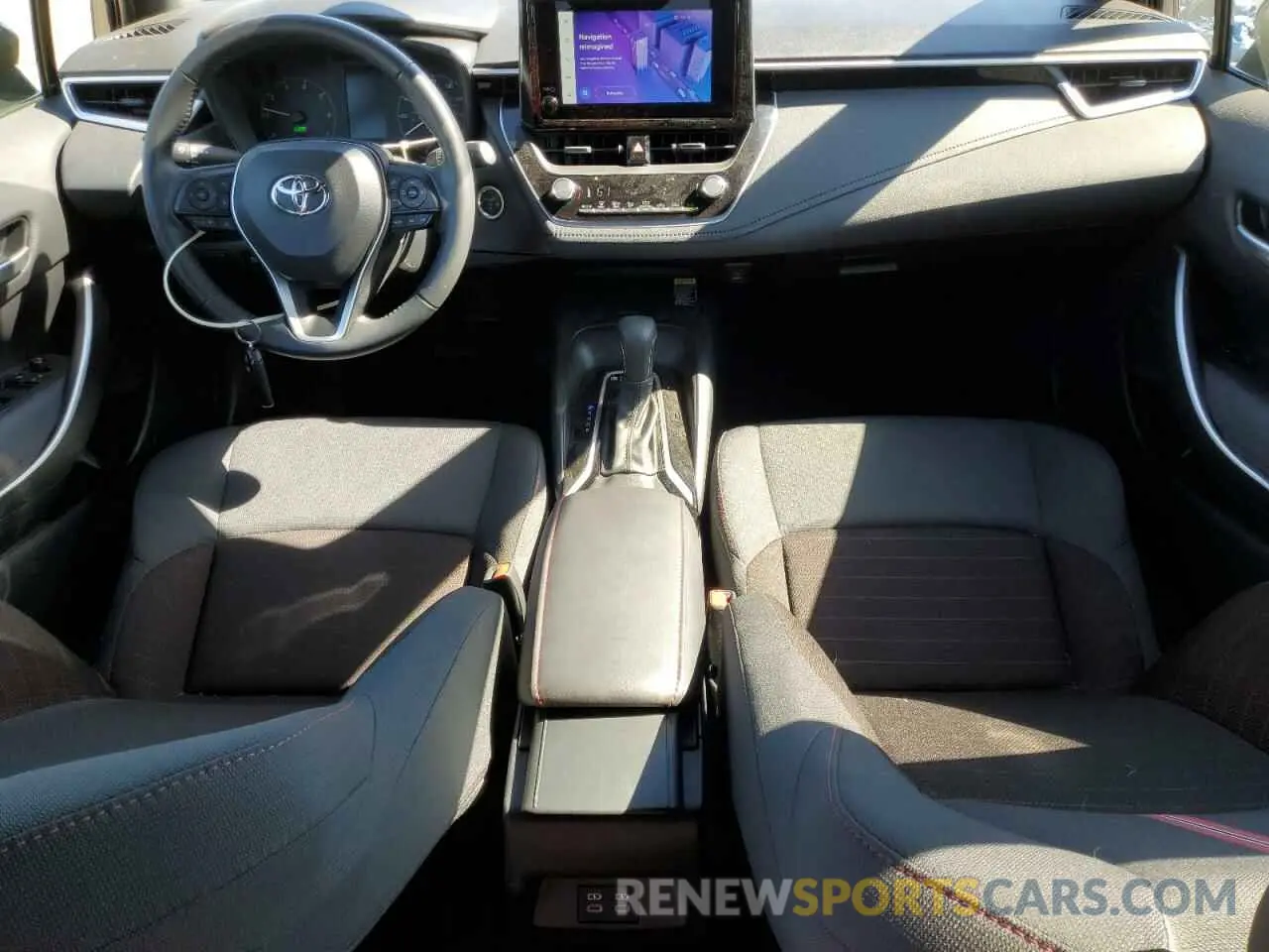 8 fotografías del automóvil dañado JTDBCMFE5R3046462 TOYOTA COROLLA 2024