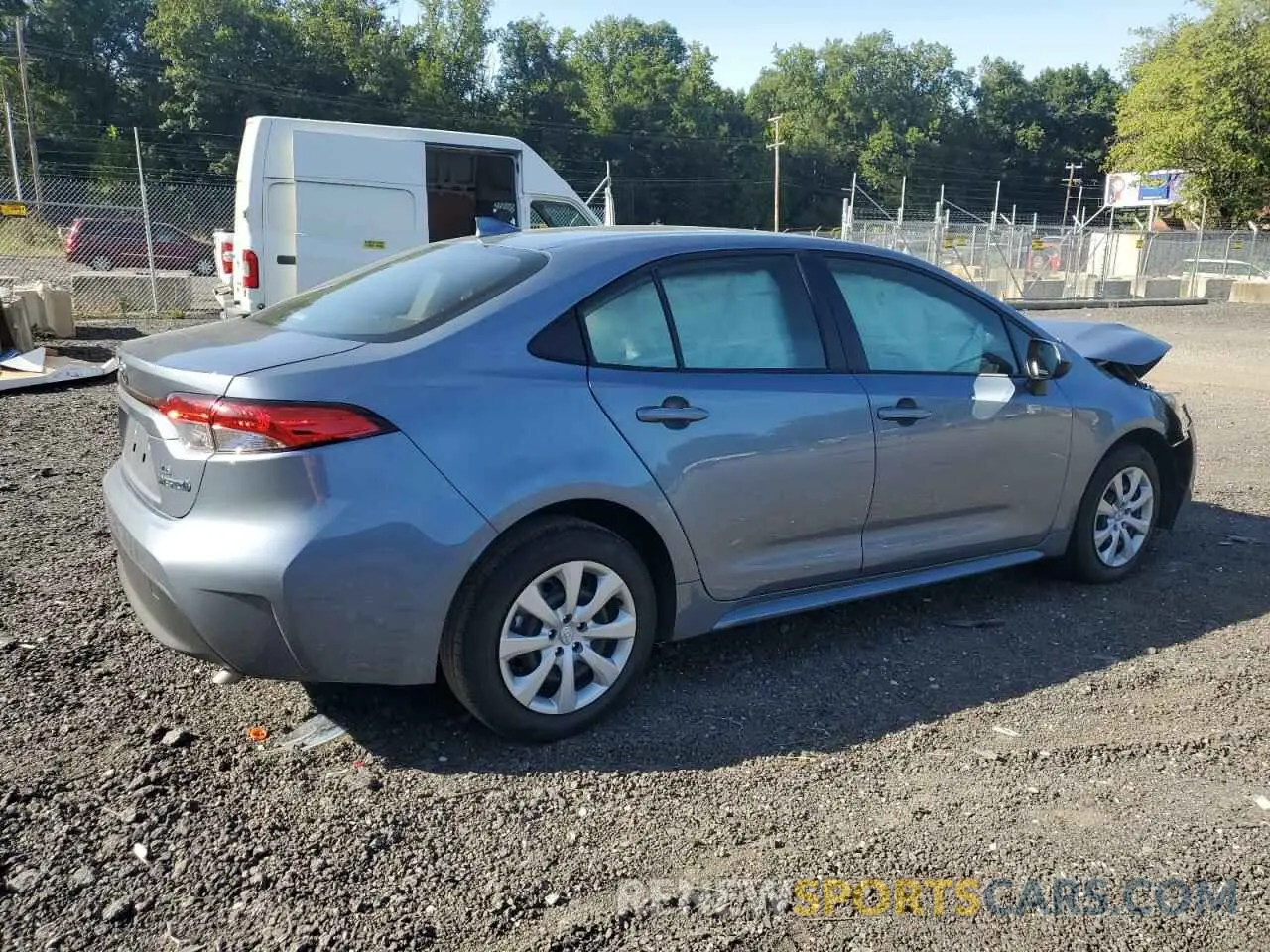 3 fotografías del automóvil dañado JTDBCMFE5R3048874 TOYOTA COROLLA 2024