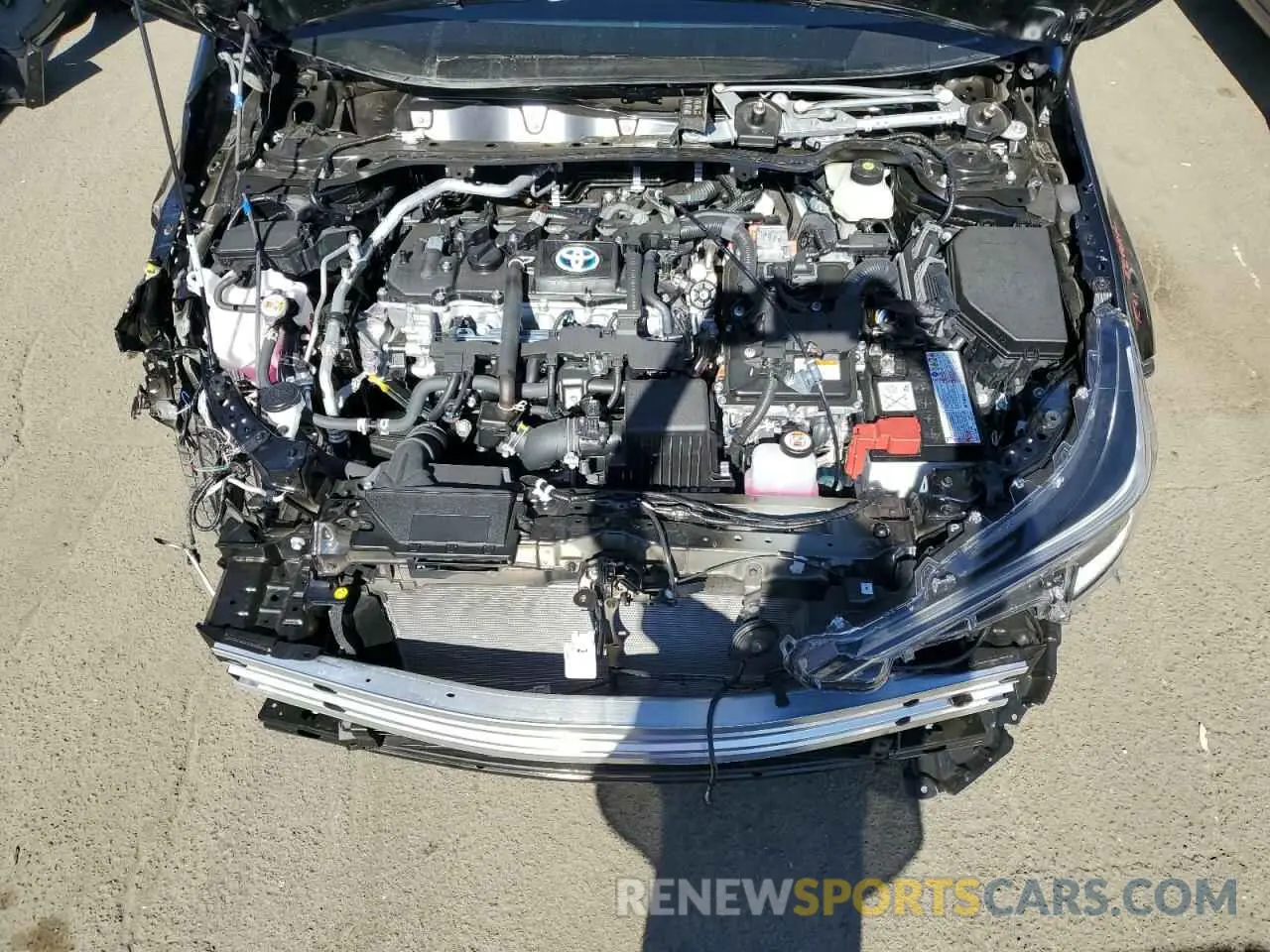 11 fotografías del automóvil dañado JTDBCMFE5R3051337 TOYOTA COROLLA 2024