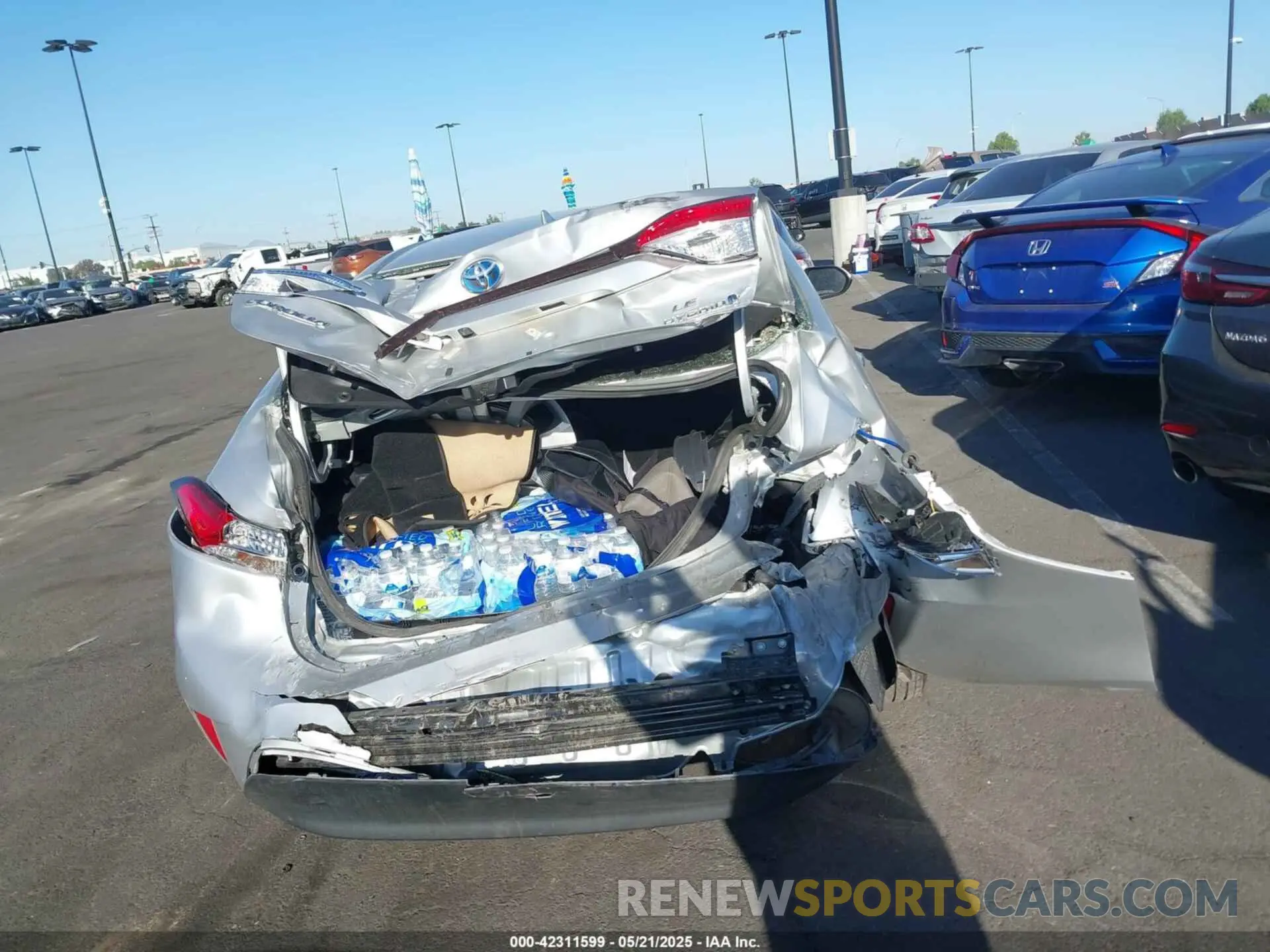 16 fotografías del automóvil dañado JTDBCMFE5R3054707 TOYOTA COROLLA 2024