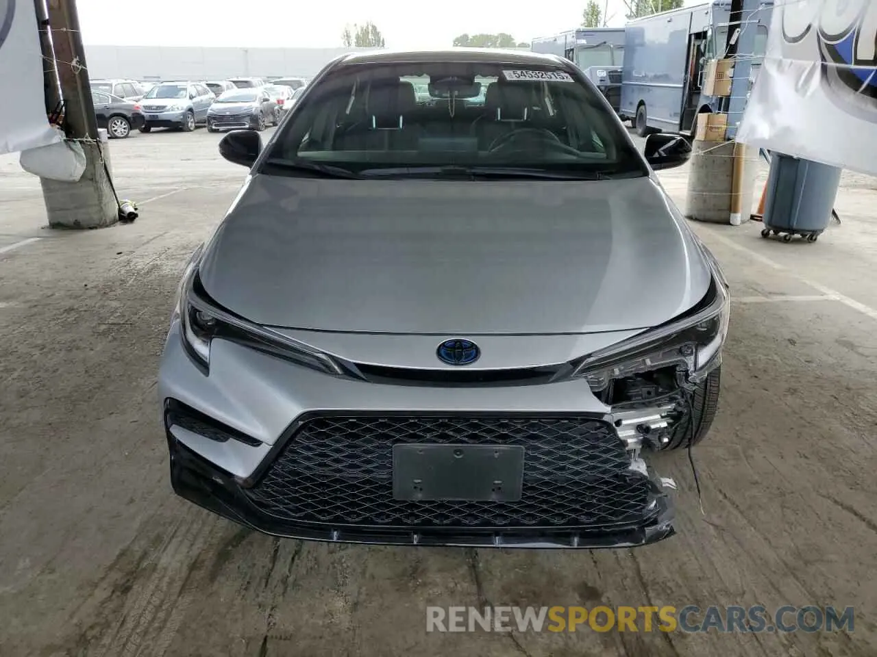 5 fotografías del automóvil dañado JTDBCMFE5R3057462 TOYOTA COROLLA 2024
