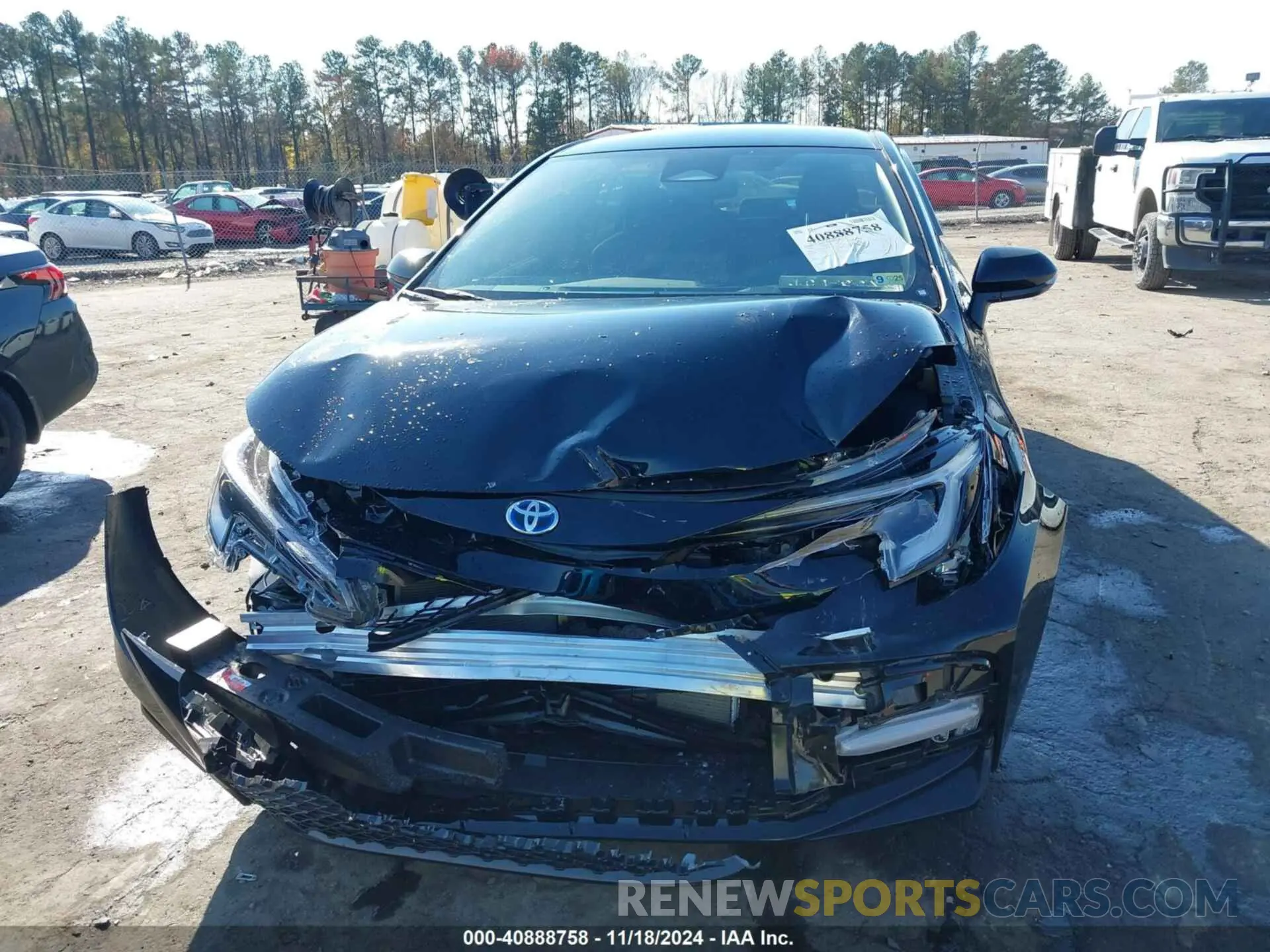 12 fotografías del automóvil dañado JTDBCMFE5R3067828 TOYOTA COROLLA 2024
