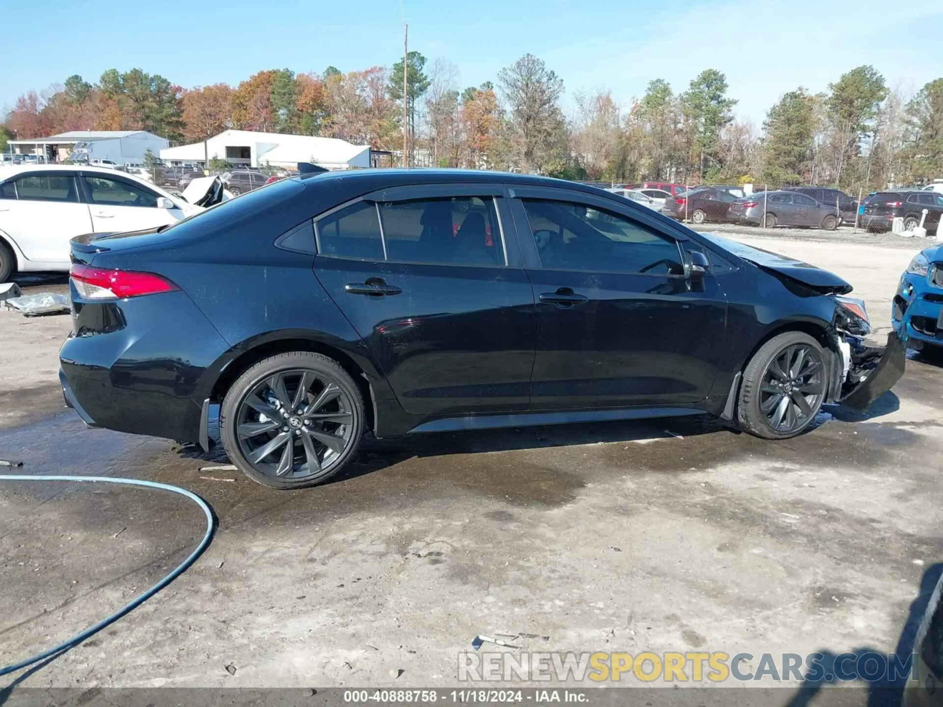 13 fotografías del automóvil dañado JTDBCMFE5R3067828 TOYOTA COROLLA 2024