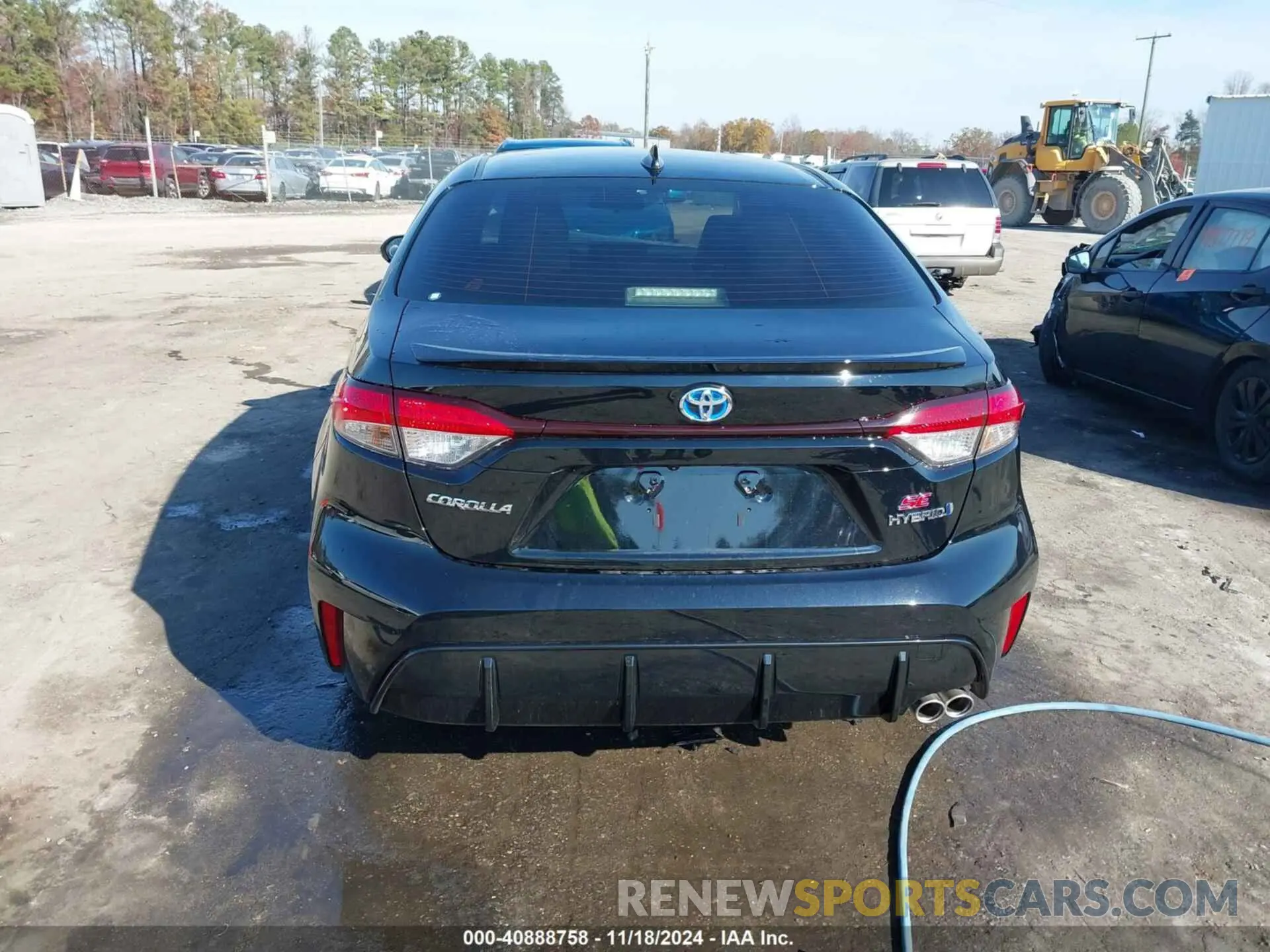 16 fotografías del automóvil dañado JTDBCMFE5R3067828 TOYOTA COROLLA 2024