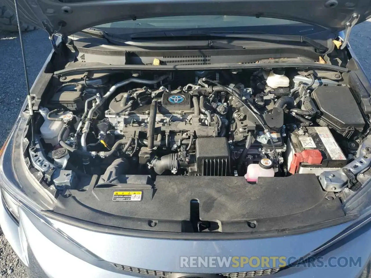 11 fotografías del automóvil dañado JTDBCMFE5RJ016597 TOYOTA COROLLA 2024
