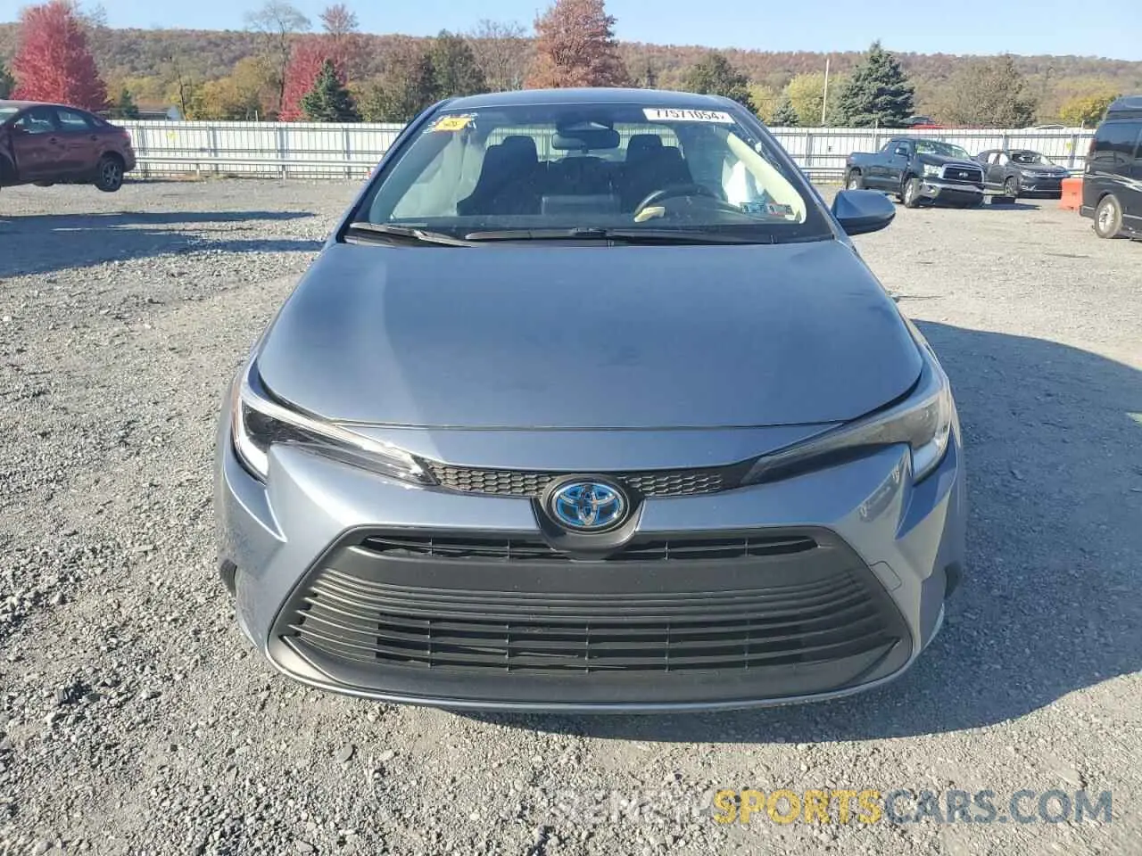 5 fotografías del automóvil dañado JTDBCMFE5RJ016597 TOYOTA COROLLA 2024