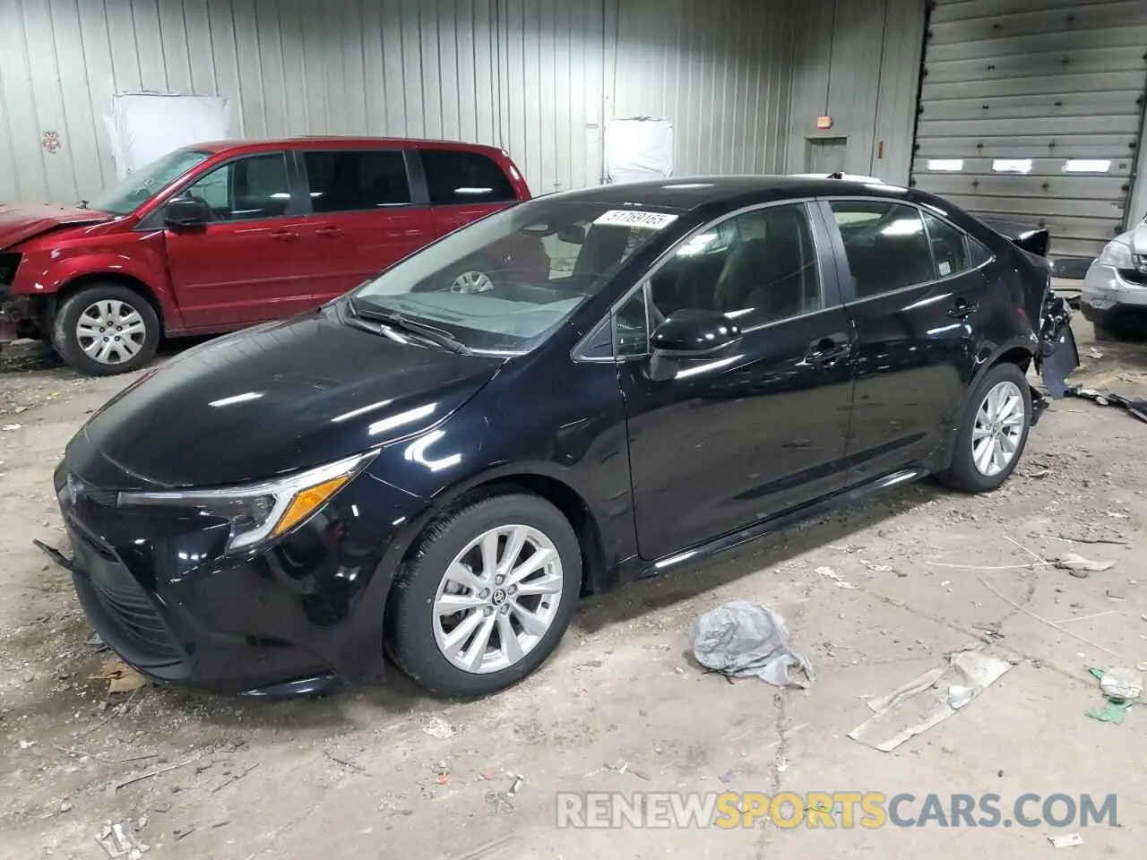 1 fotografías del automóvil dañado JTDBCMFE6R3028861 TOYOTA COROLLA 2024