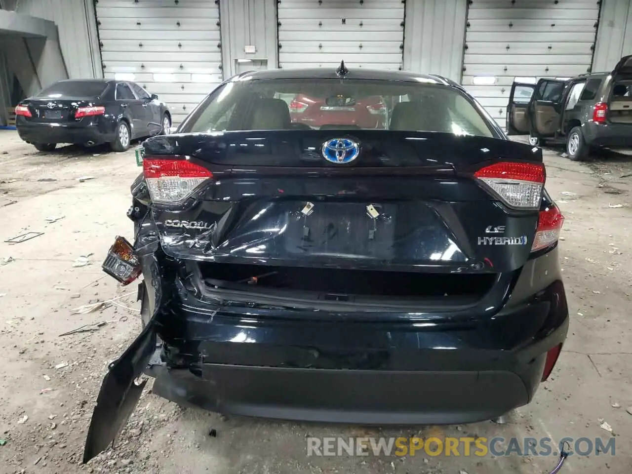 6 fotografías del automóvil dañado JTDBCMFE6R3028861 TOYOTA COROLLA 2024