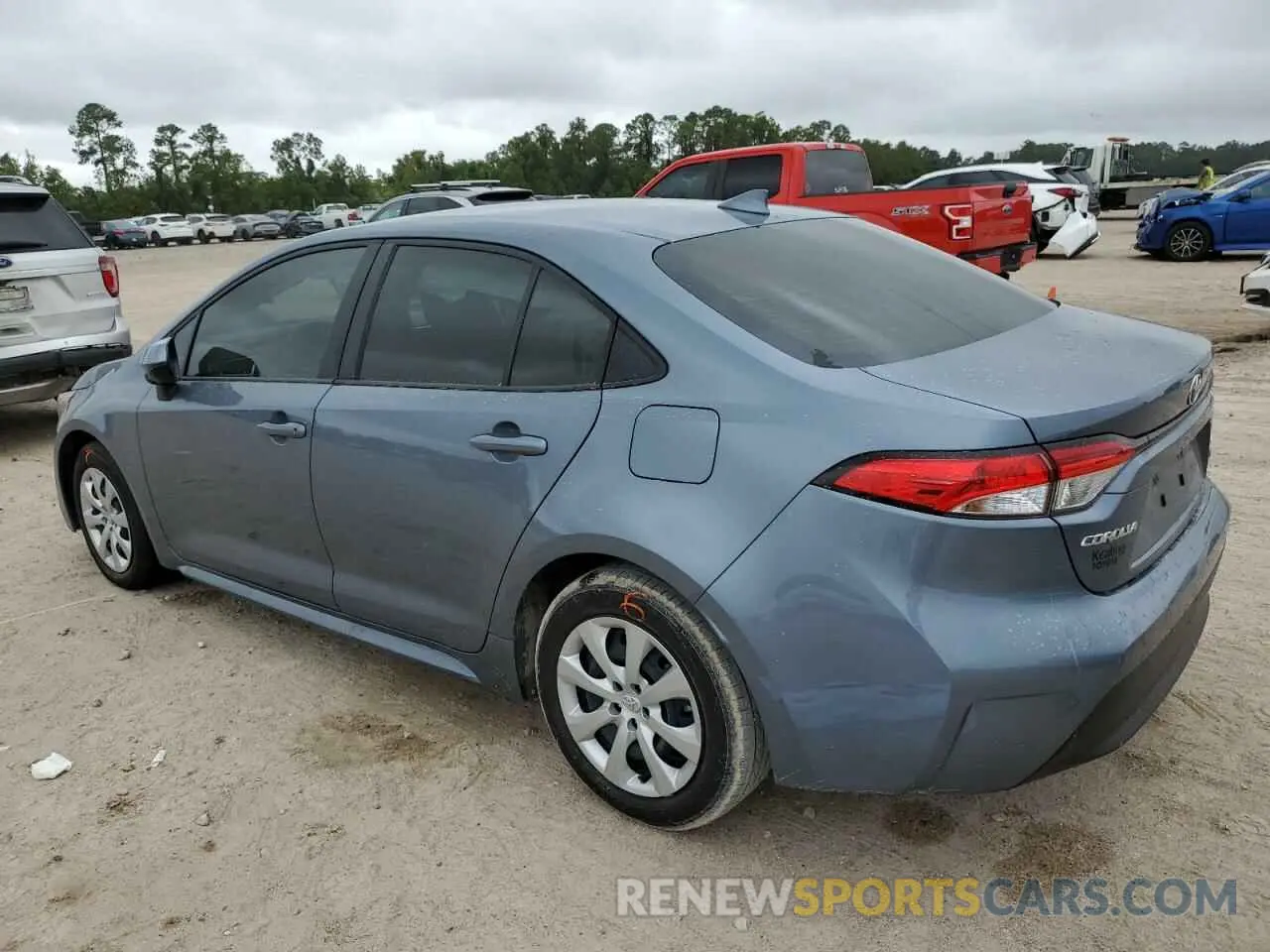2 fotografías del automóvil dañado JTDBCMFE6R3041108 TOYOTA COROLLA 2024