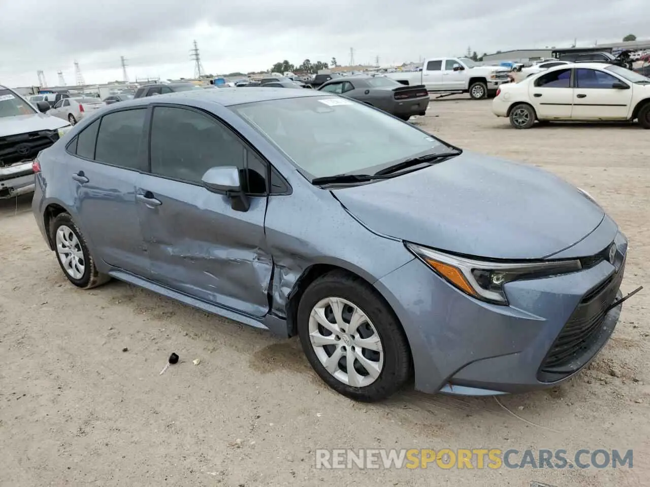 4 fotografías del automóvil dañado JTDBCMFE6R3041108 TOYOTA COROLLA 2024