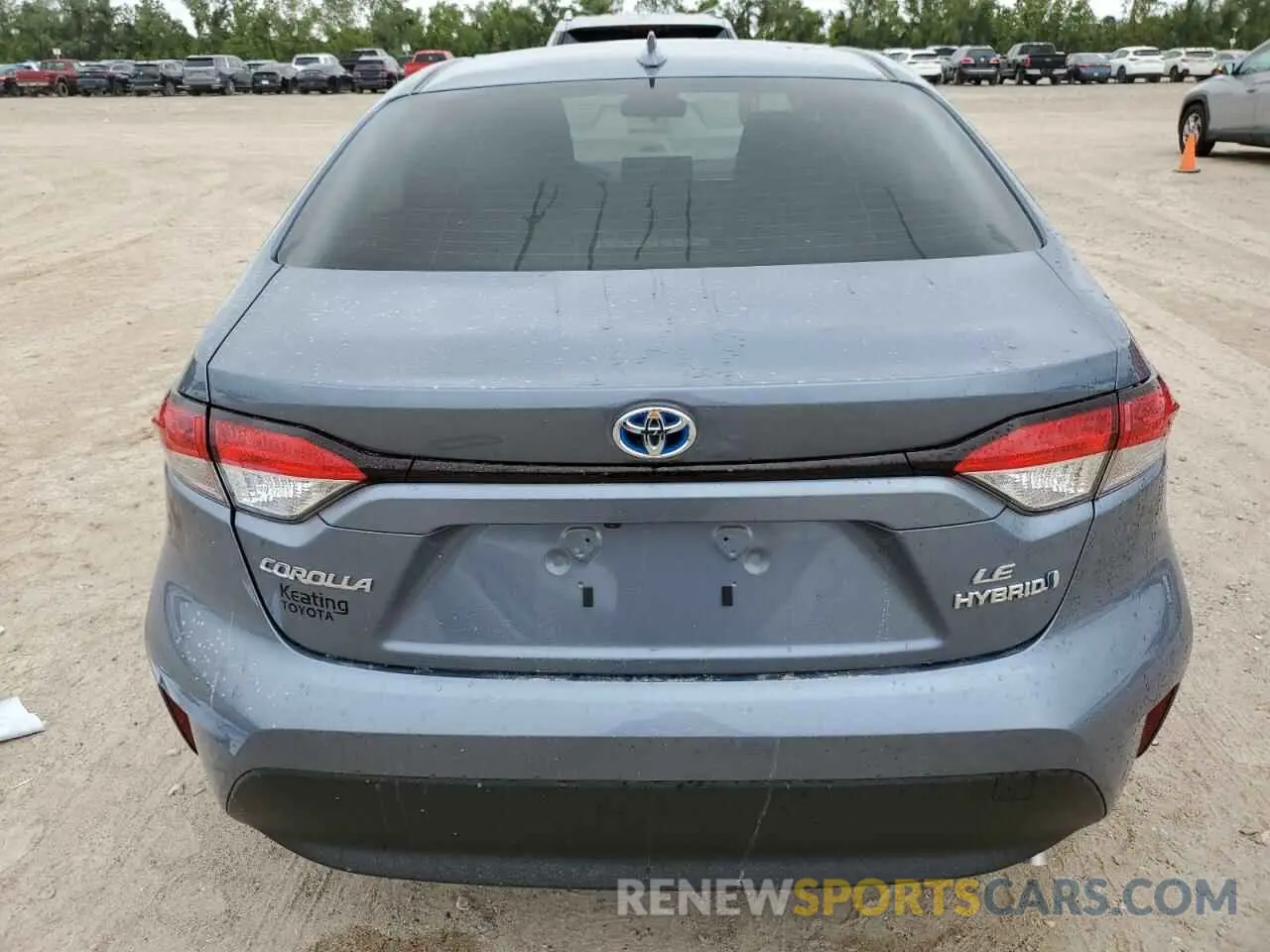 6 fotografías del automóvil dañado JTDBCMFE6R3041108 TOYOTA COROLLA 2024