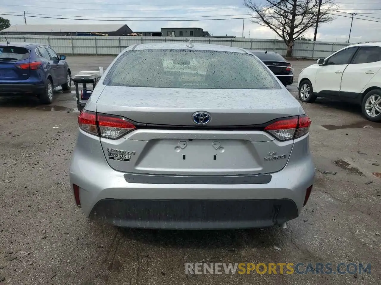 6 fotografías del automóvil dañado JTDBCMFE6R3041139 TOYOTA COROLLA 2024