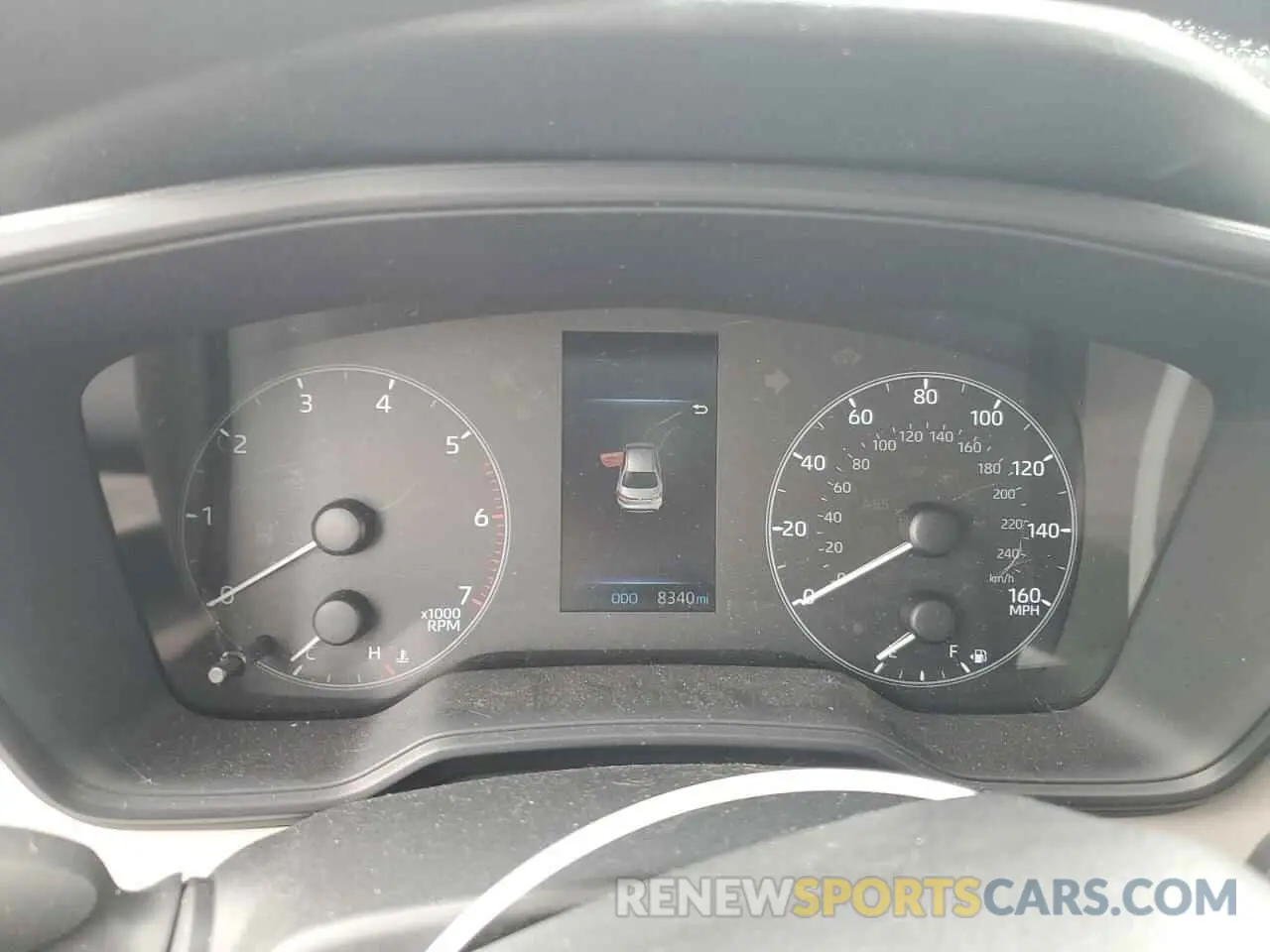 9 fotografías del automóvil dañado JTDBCMFE6R3041139 TOYOTA COROLLA 2024