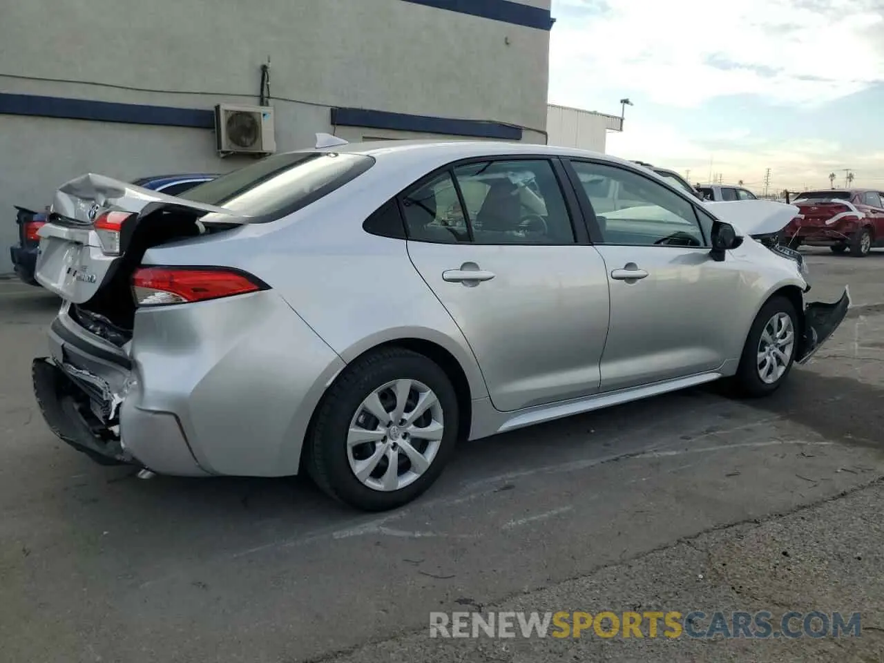 3 fotografías del automóvil dañado JTDBCMFE6R3050276 TOYOTA COROLLA 2024