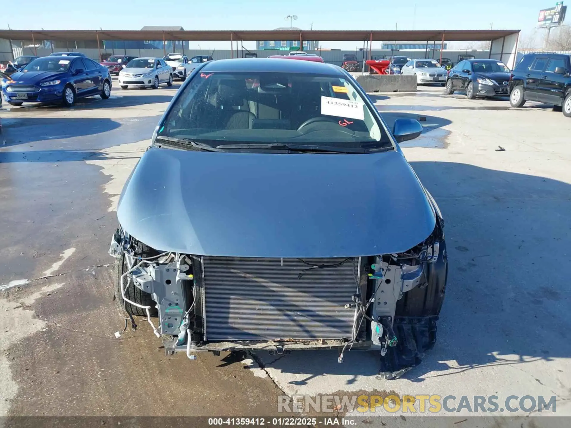 13 fotografías del automóvil dañado JTDBCMFE6RJ021954 TOYOTA COROLLA 2024