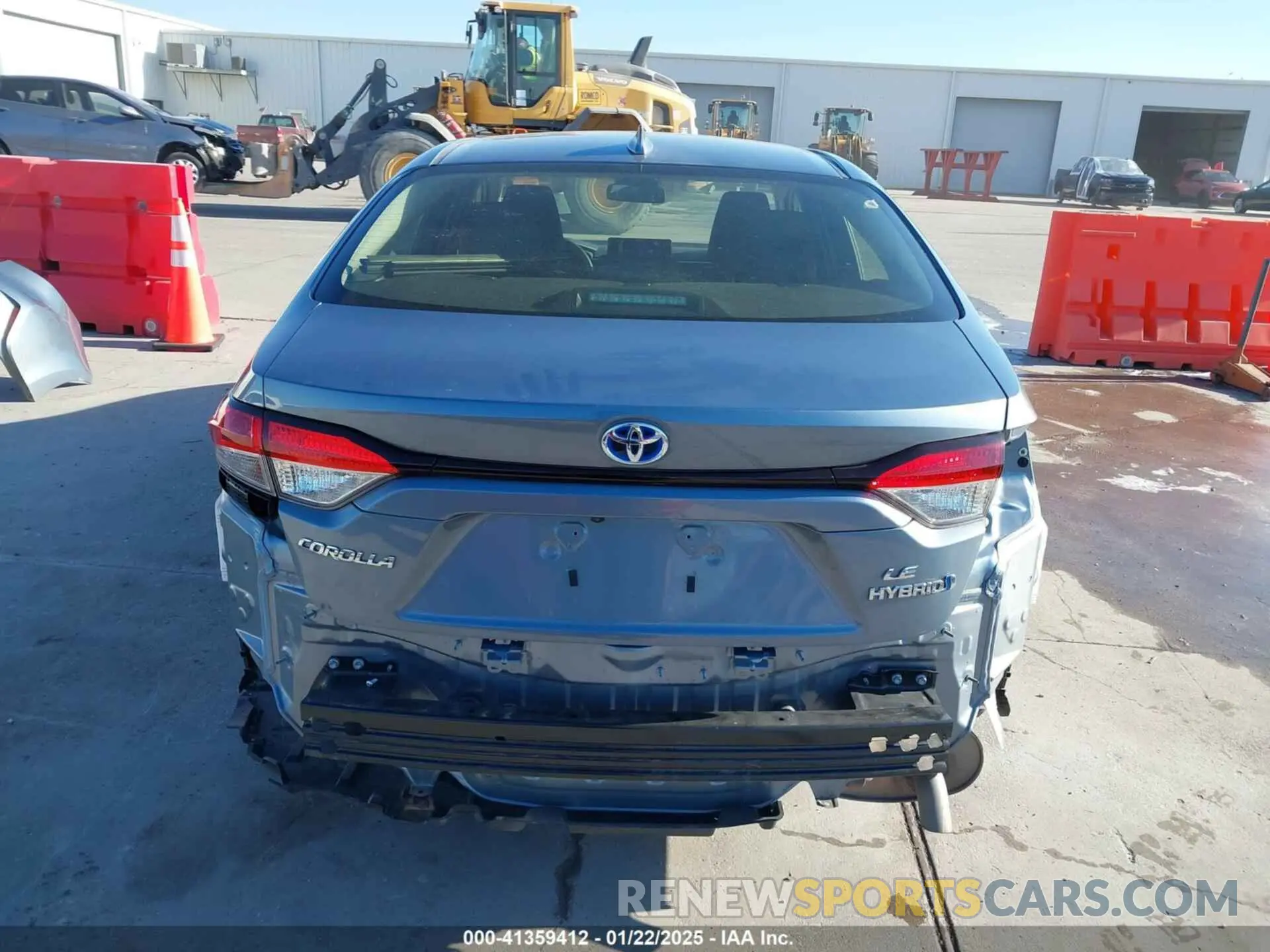 17 fotografías del automóvil dañado JTDBCMFE6RJ021954 TOYOTA COROLLA 2024