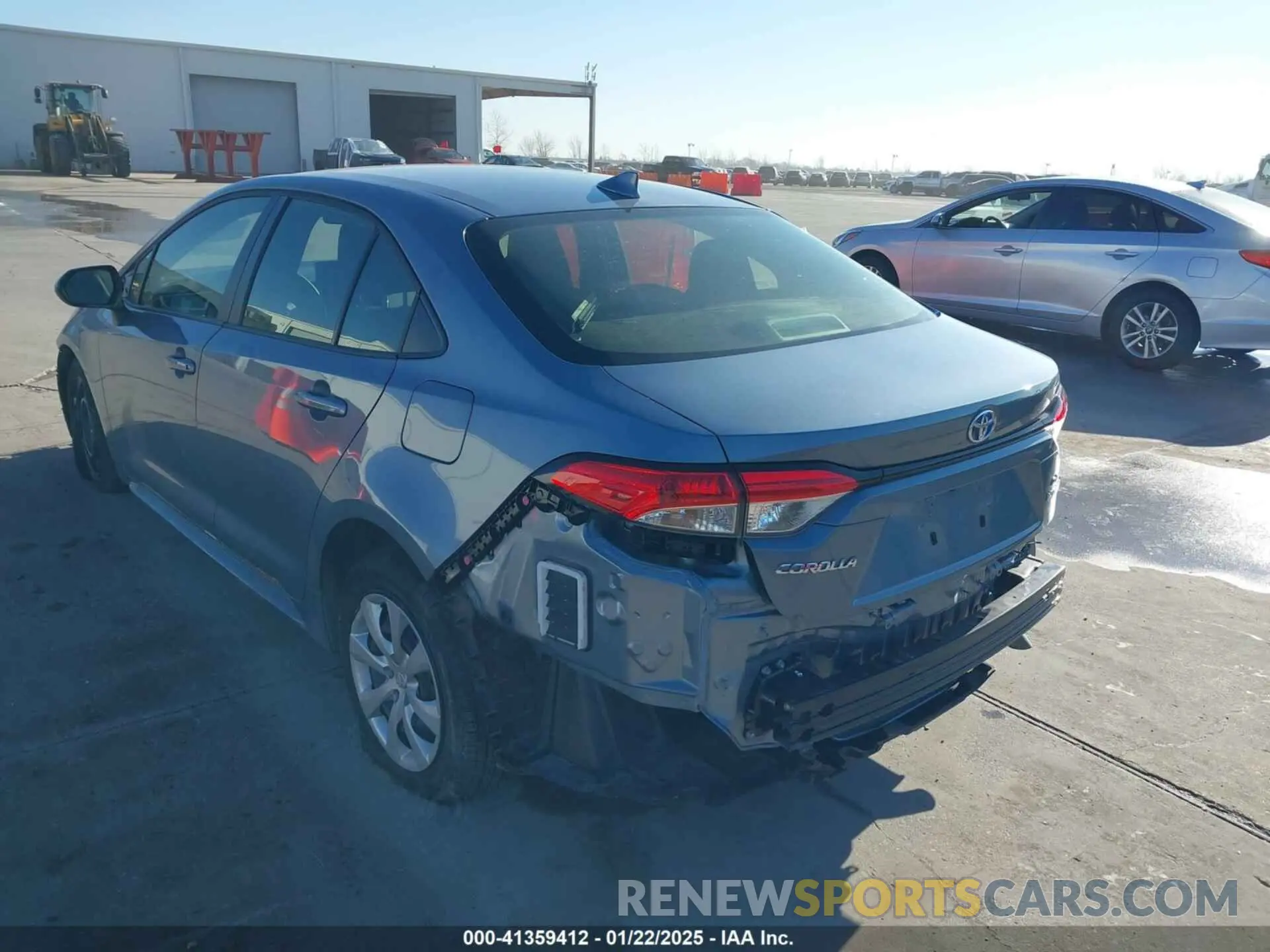3 fotografías del automóvil dañado JTDBCMFE6RJ021954 TOYOTA COROLLA 2024