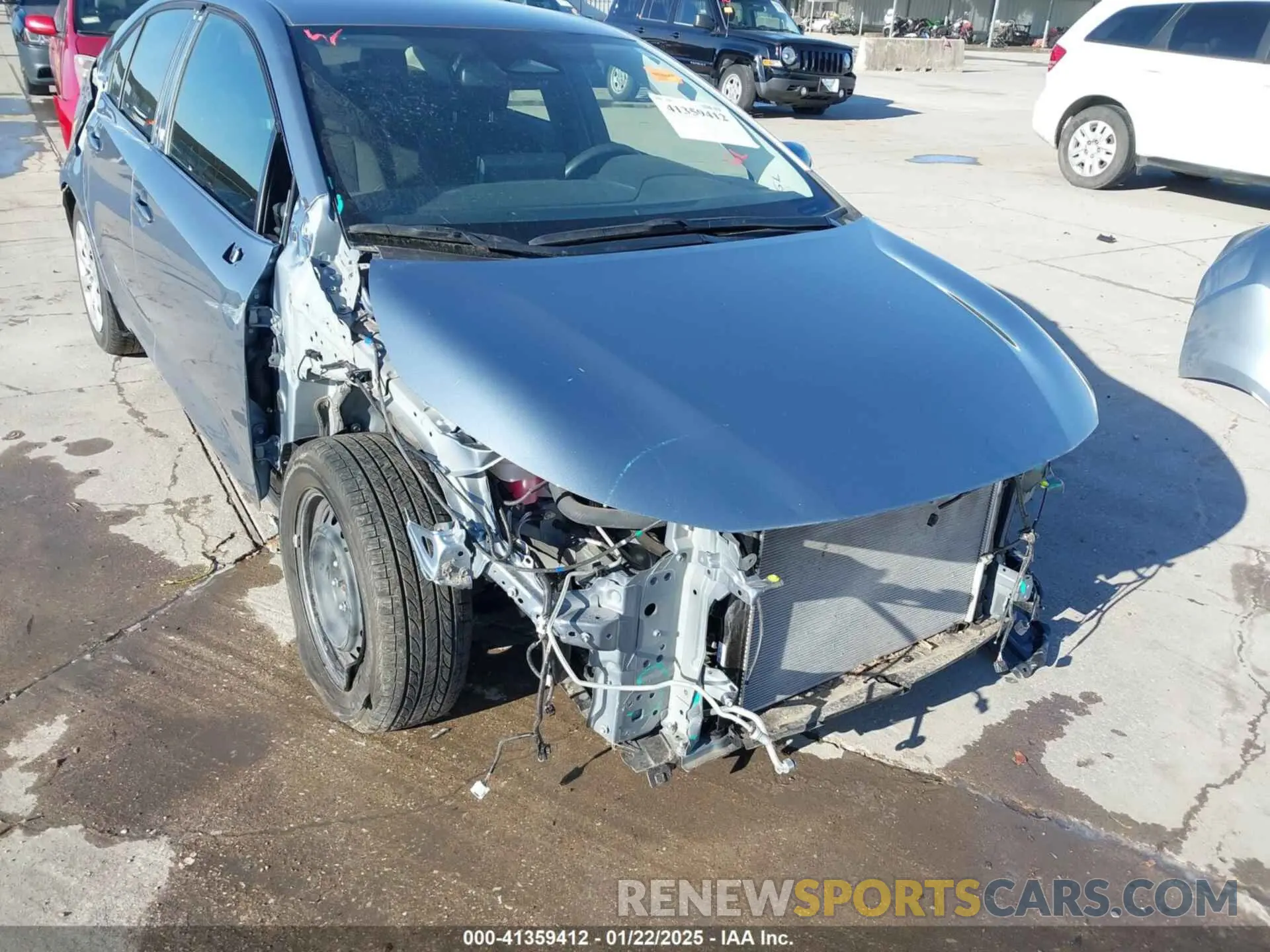 6 fotografías del automóvil dañado JTDBCMFE6RJ021954 TOYOTA COROLLA 2024
